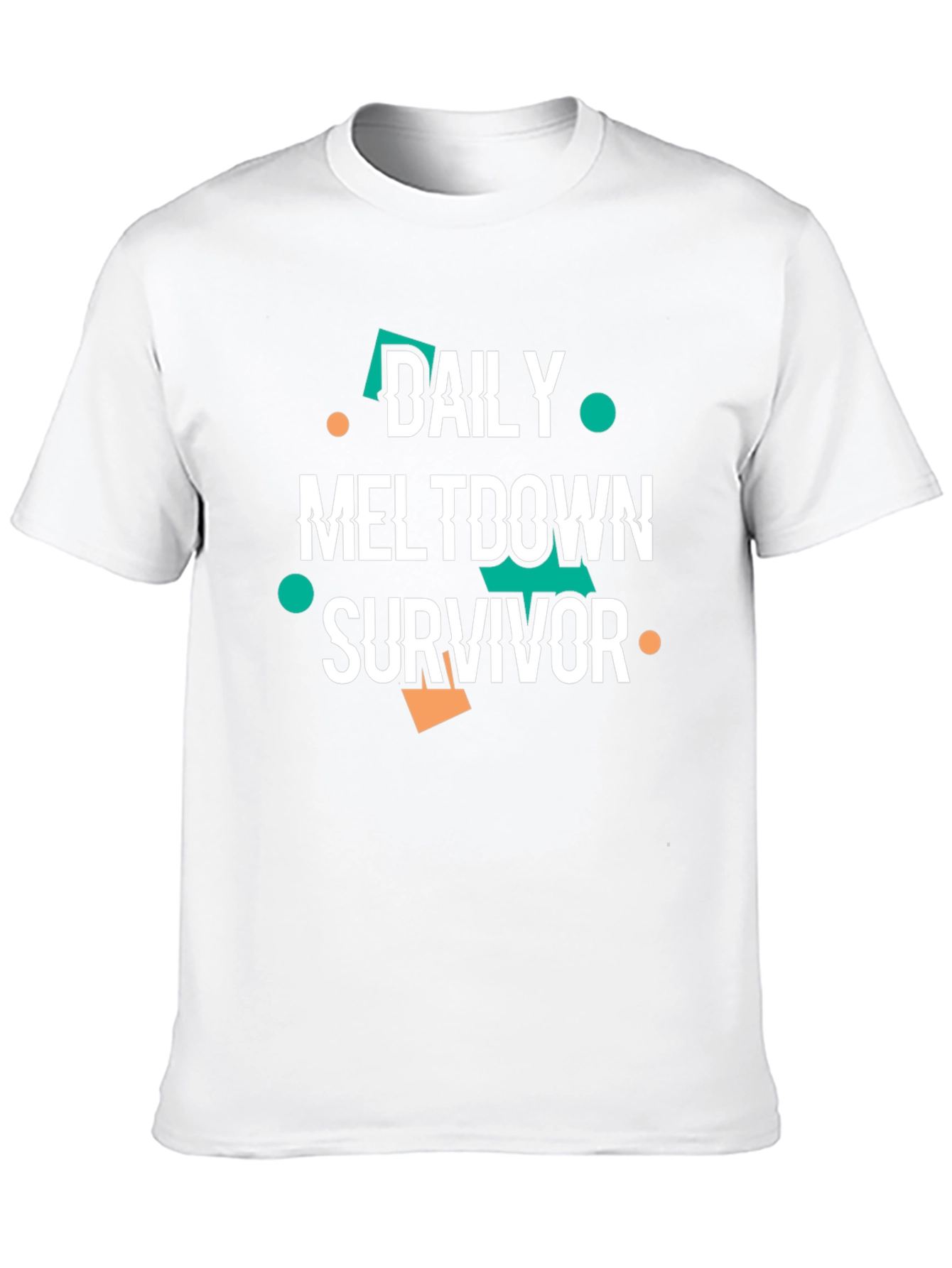 Black Daily Meltdown Survivor Graphic Tee view 10