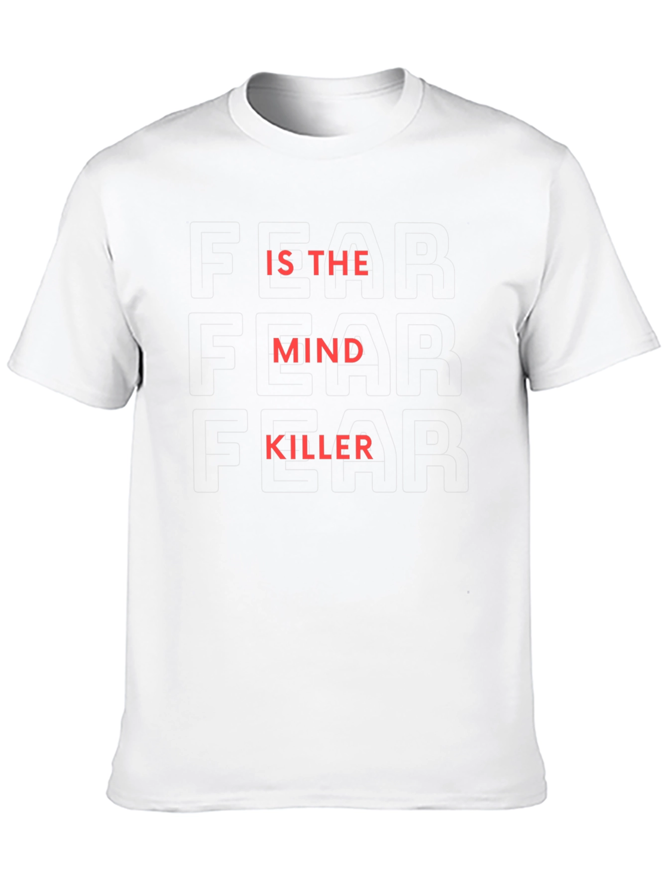 Black Fear is the Mind Killer Graphic T-Shirt view 10