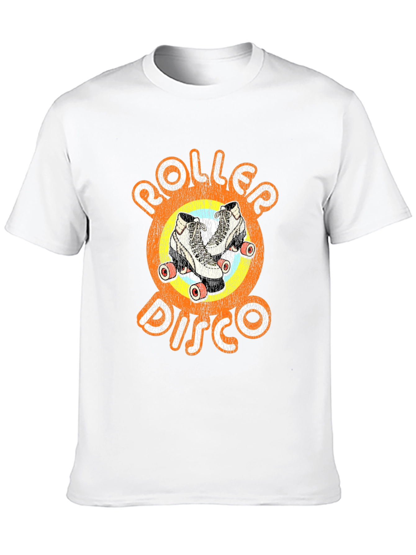 Black Retro Roller Disco T-Shirt - Skate in Style! view 10