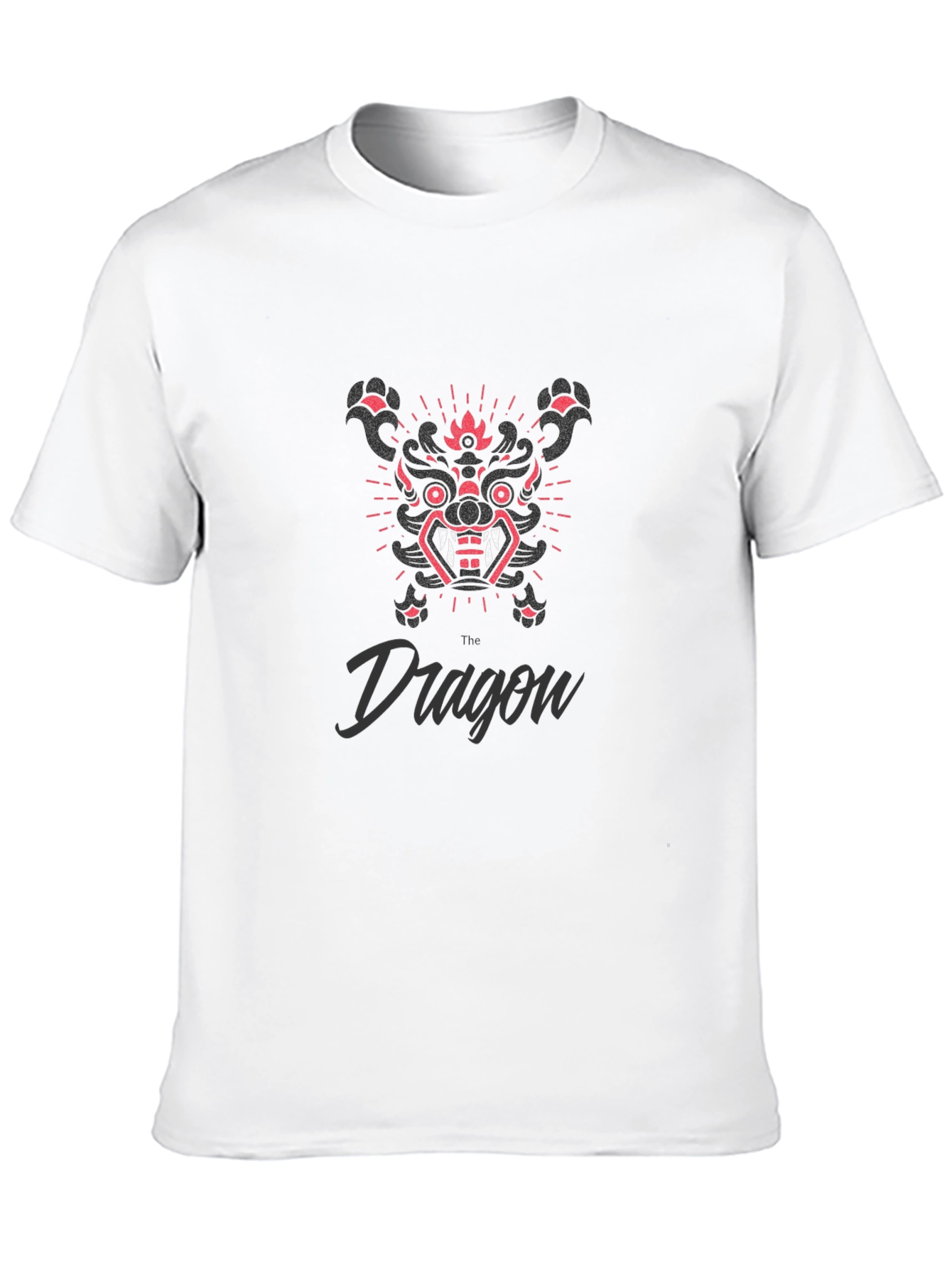 Black Dragon Graphic Black T-Shirt view 10
