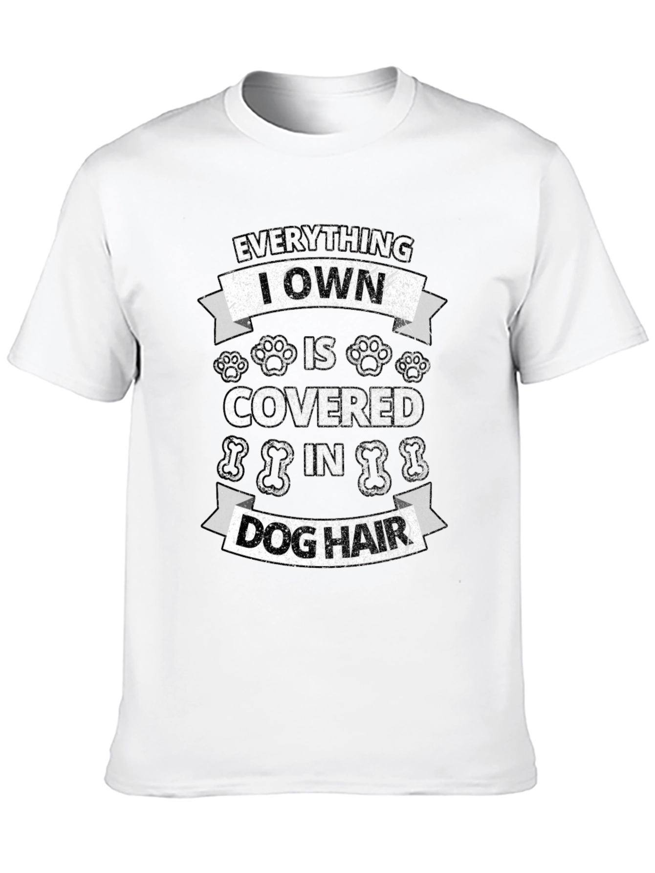 Black Dog Hair T-Shirt: Everything I Own view 10