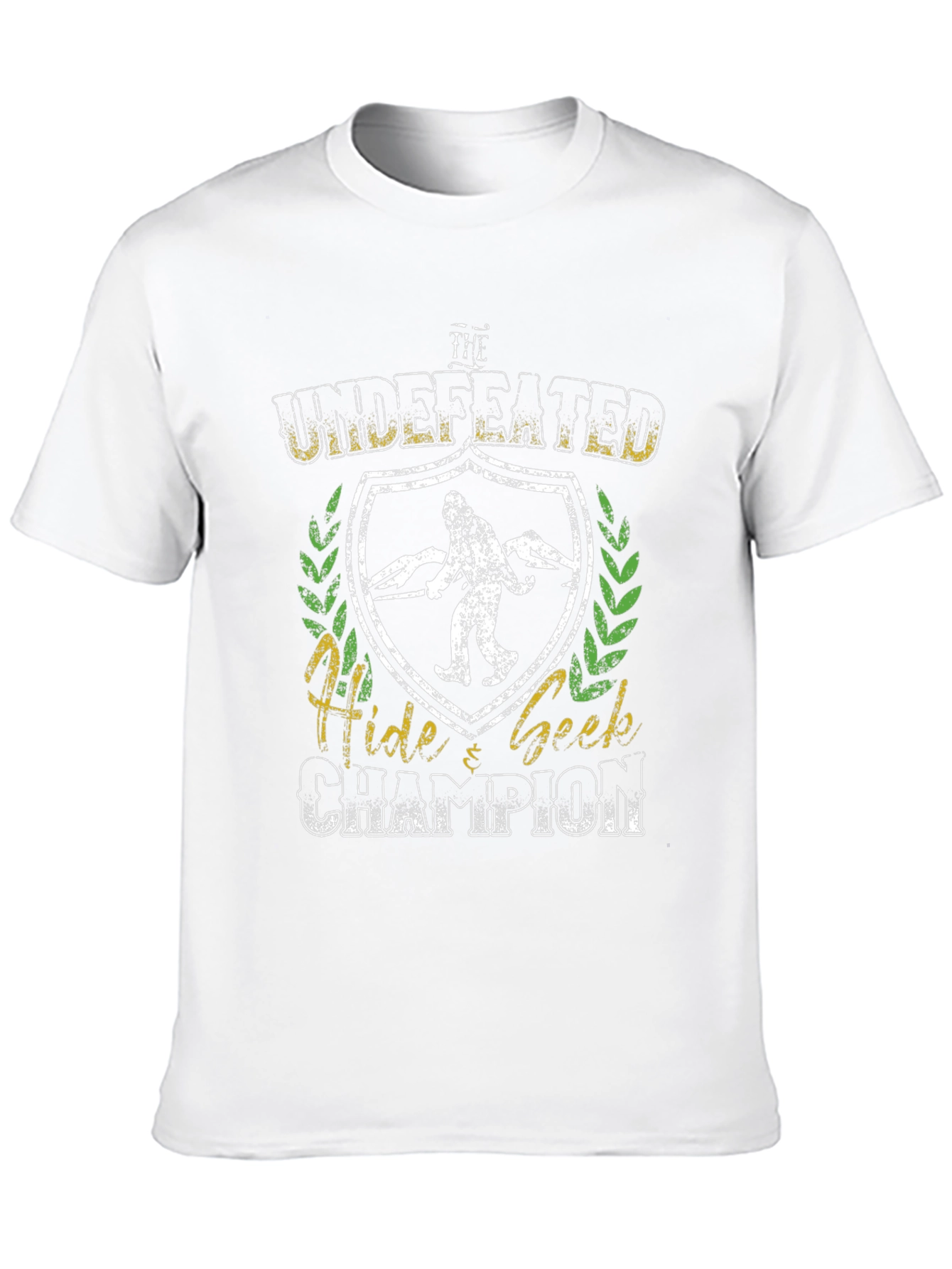 Black Undefeated Hide & Seek Champion T-Shirt view 10