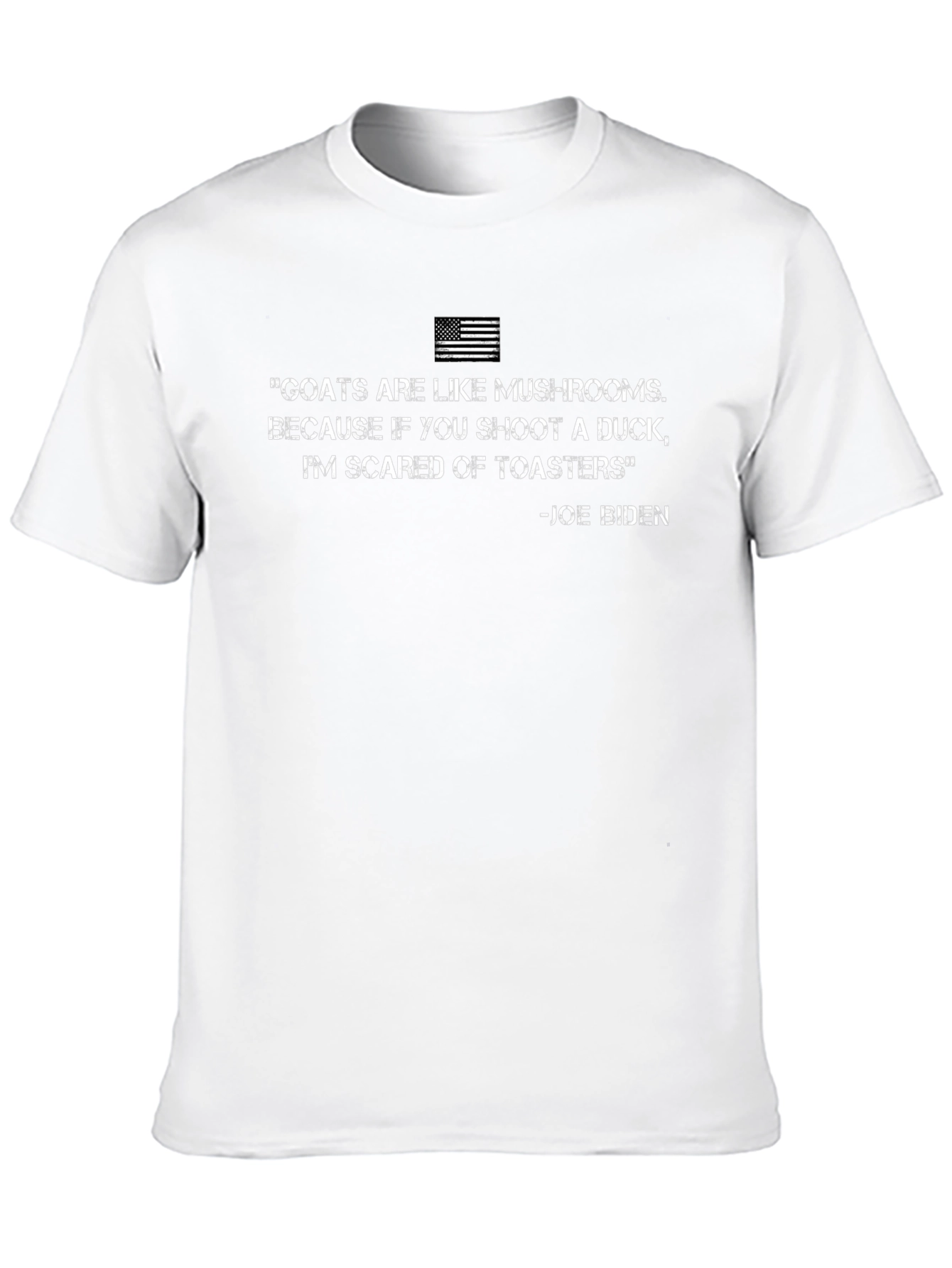 Black Funny Joe Biden Quote Graphic T-Shirt view 10