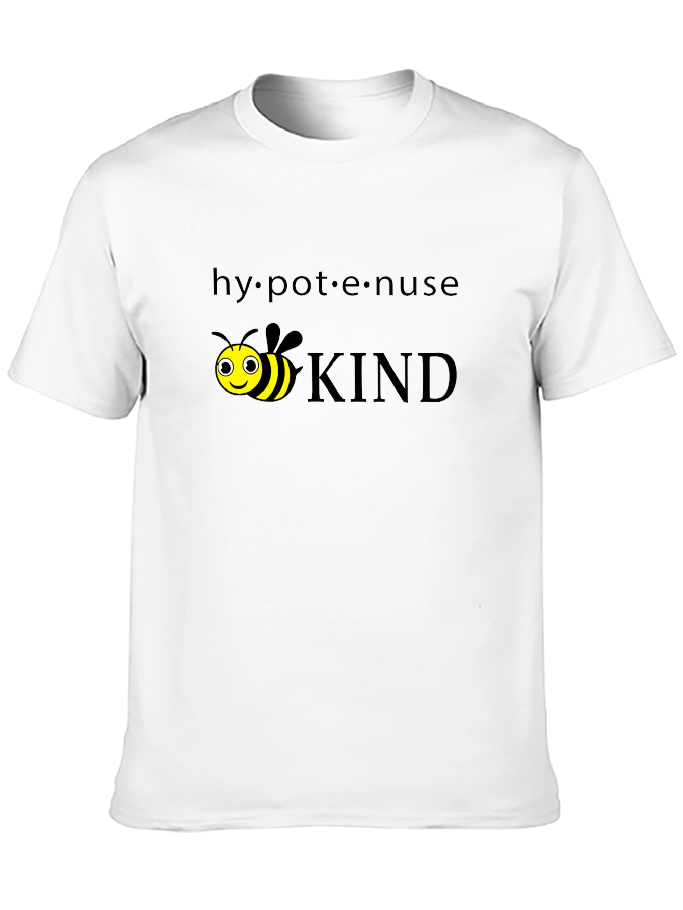 Black Bee Kind T-Shirt - Funny Math Pun view 10