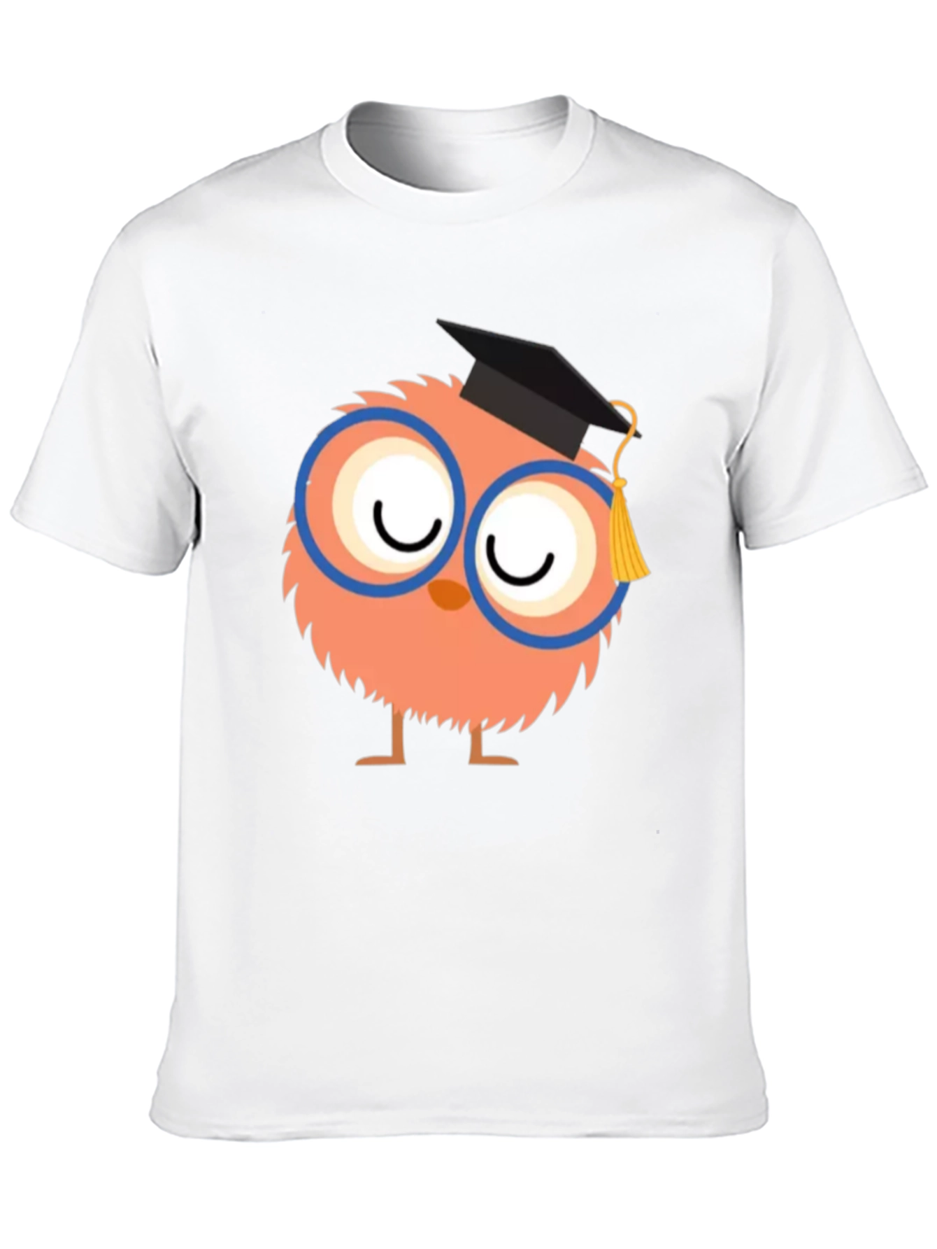 Black Cute Graduate Owl T-Shirt view 10