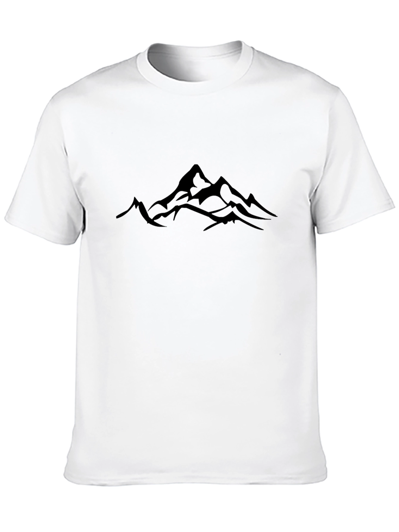 Black Mountain Graphic Black T-Shirt view 10
