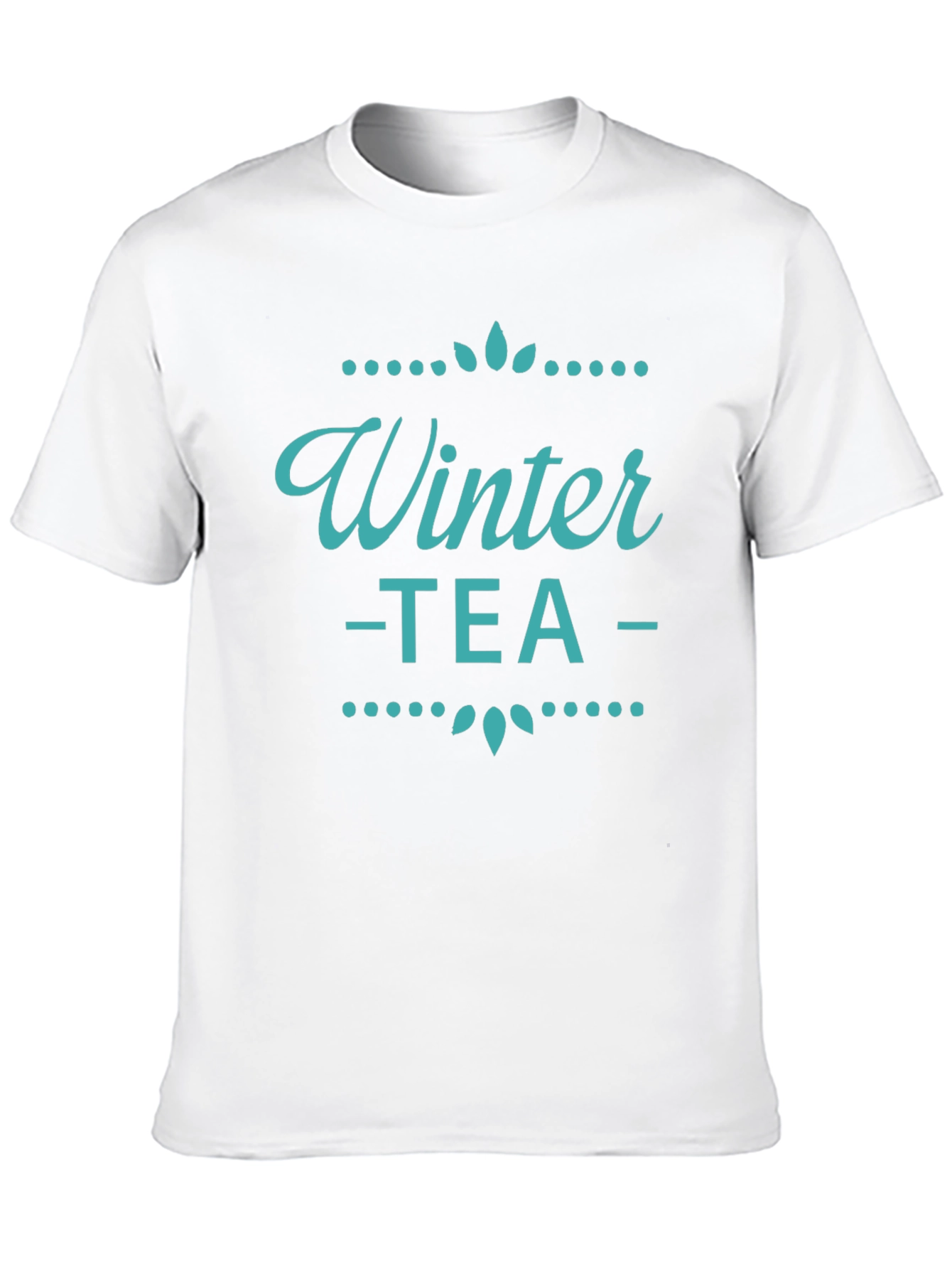 Black Winter Tea Graphic Tee - Stylish & Cozy view 10