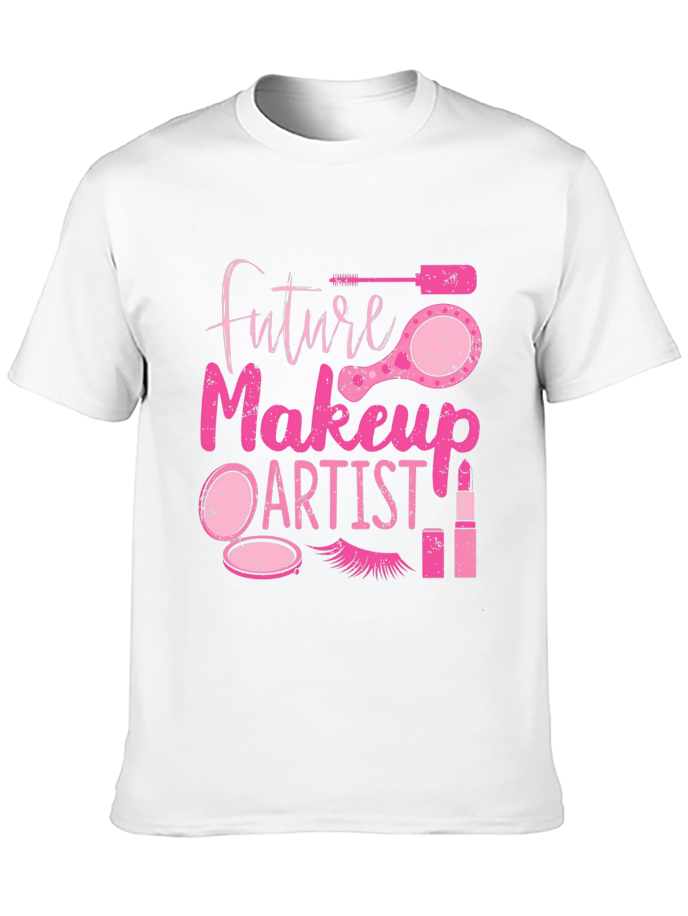 Black Future Makeup Artist T-Shirt - Beauty Fashion view 10