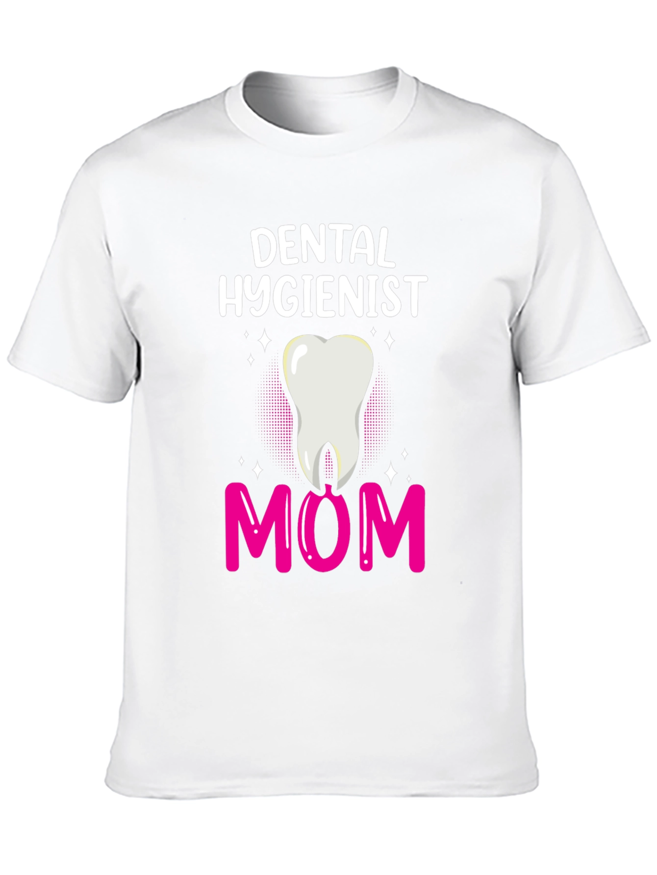 Black Dental Hygienist Mom T-Shirt view 10