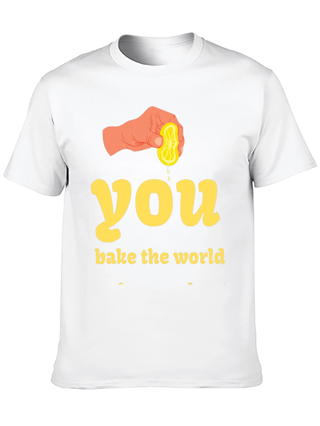 Black Squeeze the Day Graphic Tee - Unisex Black T-Shirt view 10