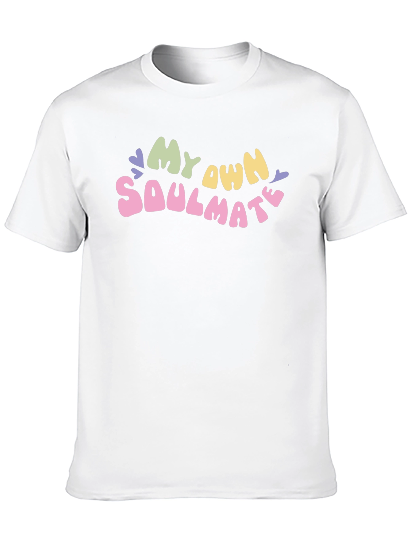 Black My Own Soulmate Graphic T-Shirt - Trendy & Unique view 10