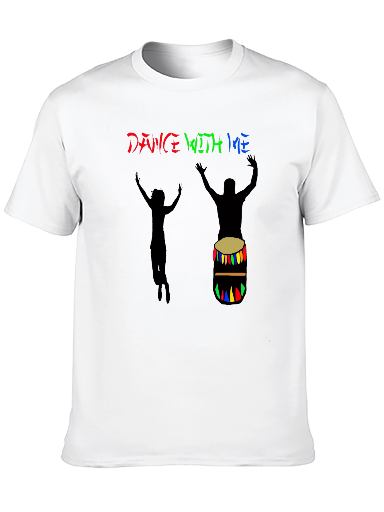 Black Dance With Me Graphic Tee view 10