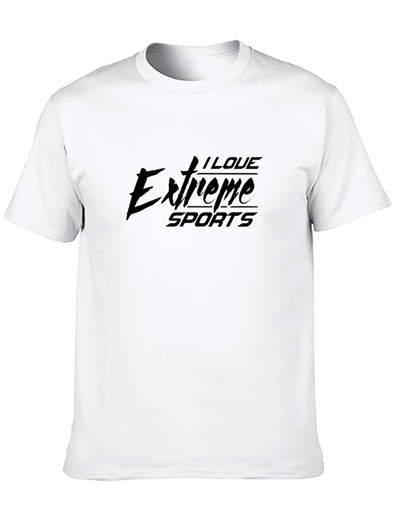 Black Extreme Sports Graphic T-Shirt - Soft Cotton Blend view 10