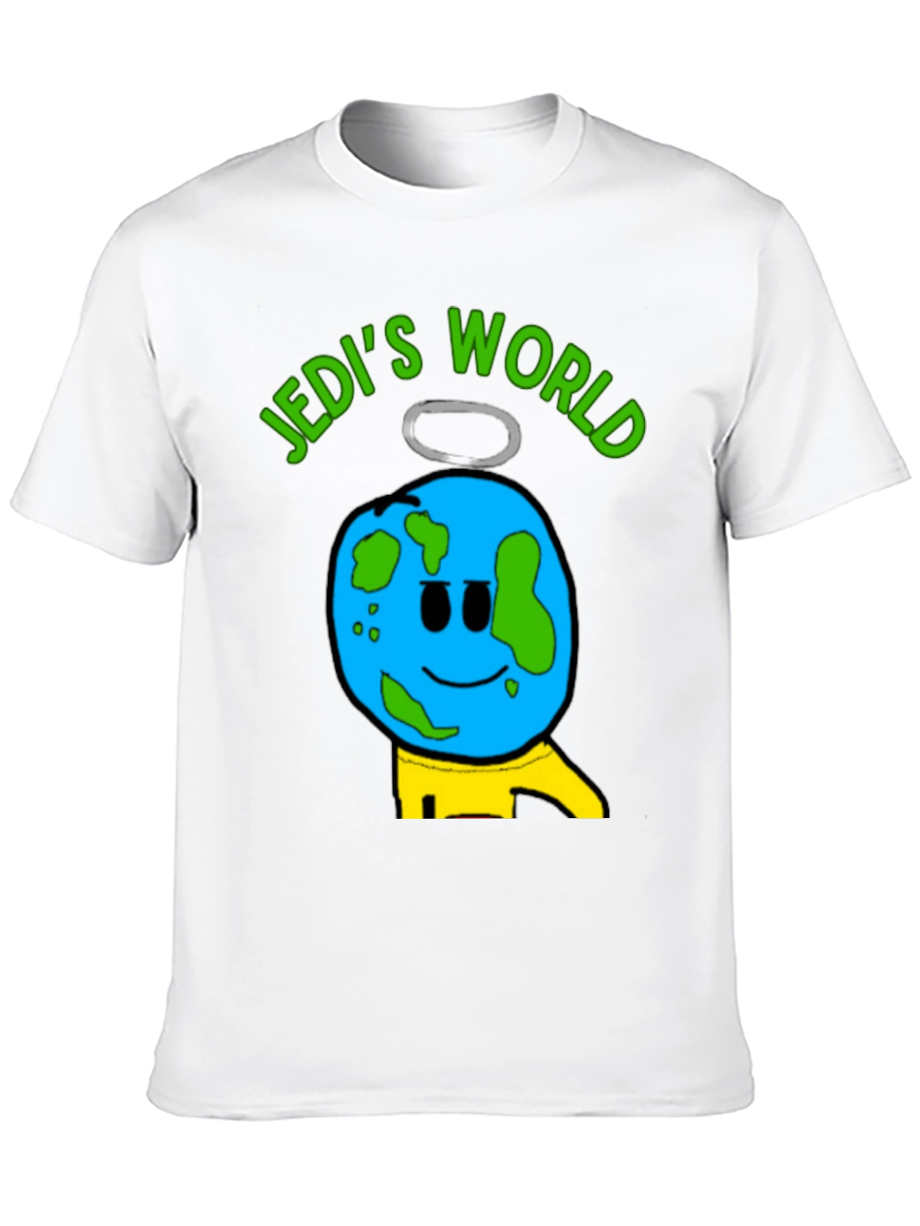 Jedi's World Graphic T-Shirt - Black - 10