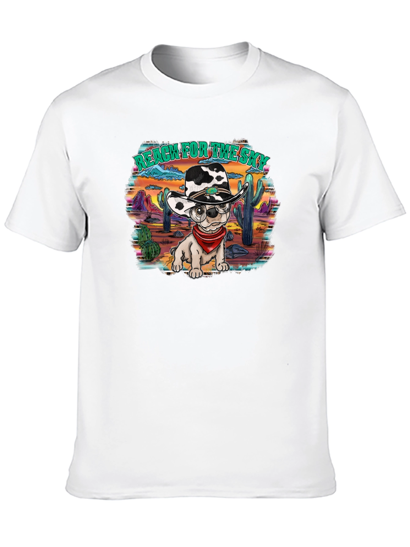 Black Reach For The Sky Bulldog T-Shirt view 10