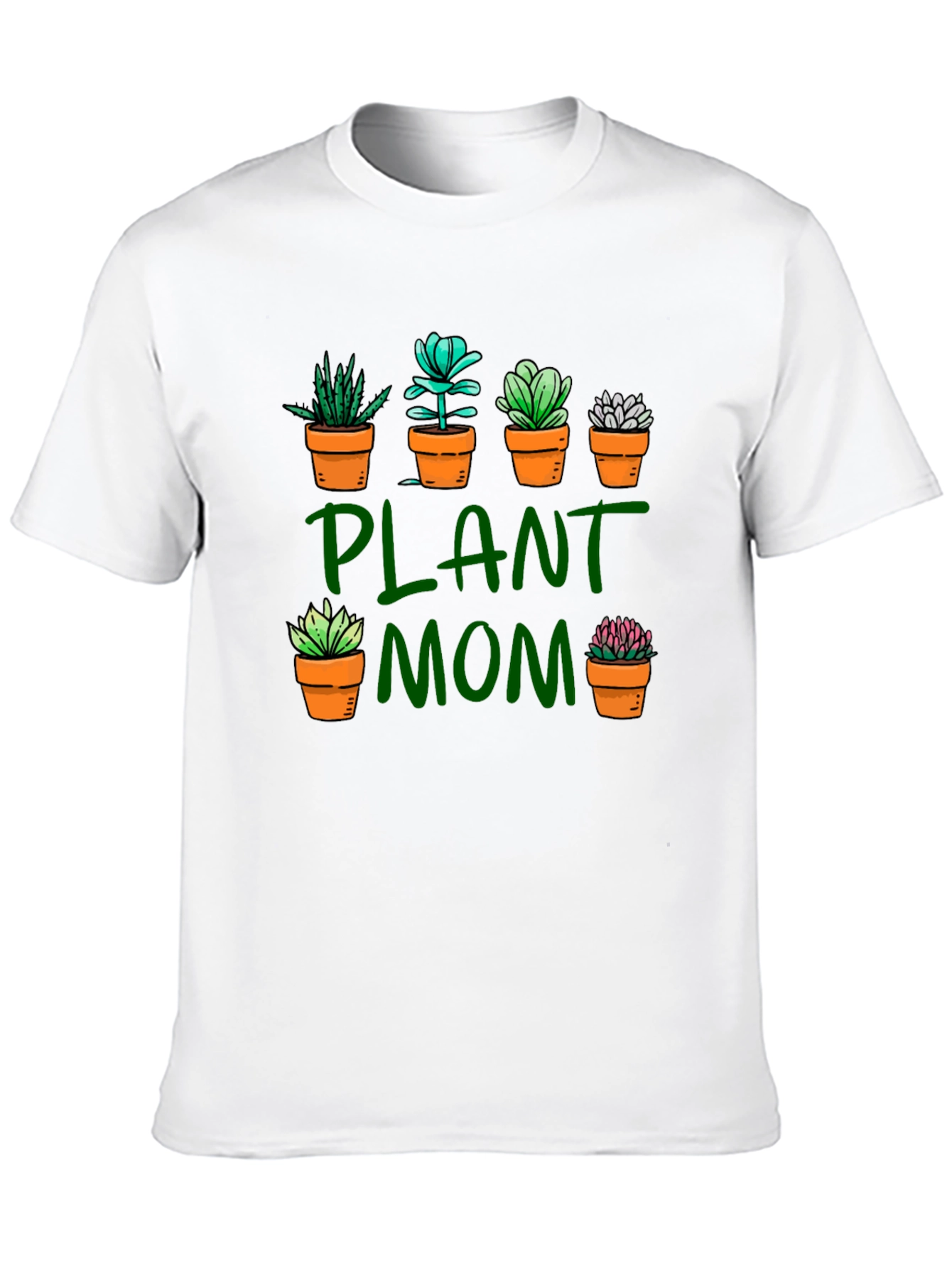 Plant Mom T-Shirt - Succulent Garden Tee - 10