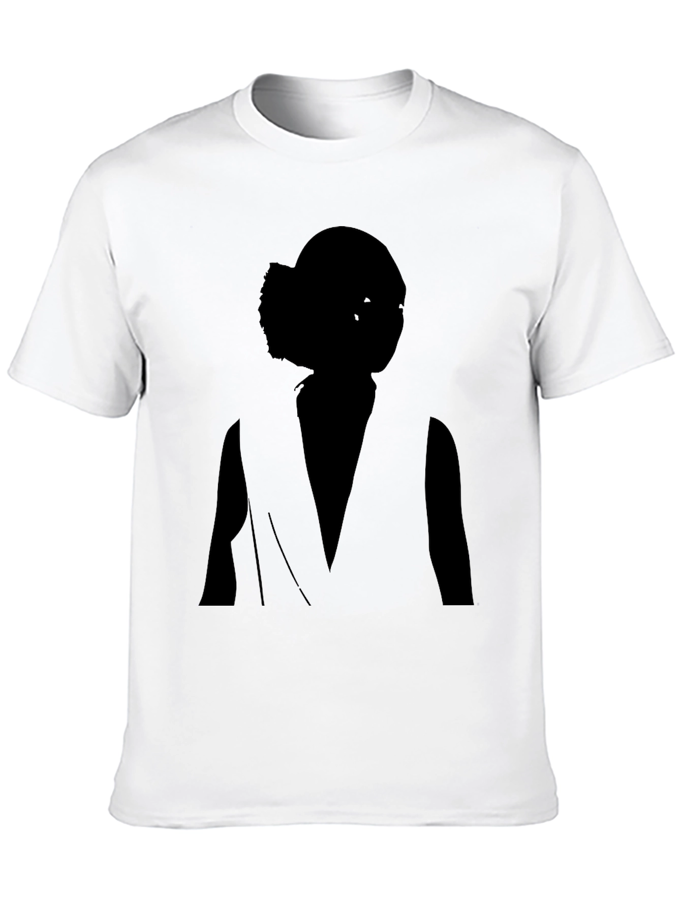 Leia Silhouette Graphic Tee - Black - 10