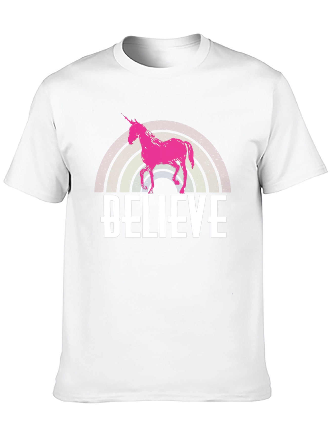 Black Believe Unicorn Graphic T-Shirt view 10