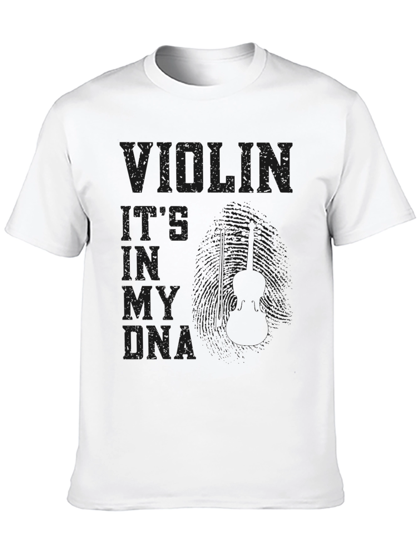 Black Violin DNA Black T-Shirt - Musician Gift view 10