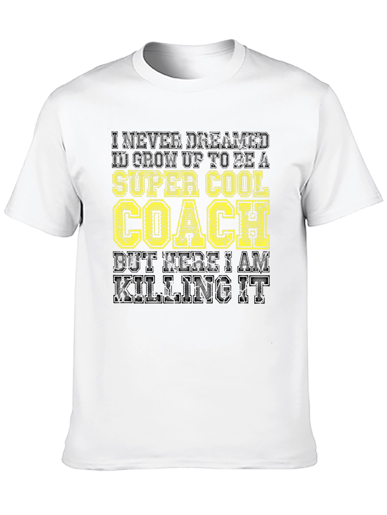 Black Super Cool Coach Black T-Shirt view 10