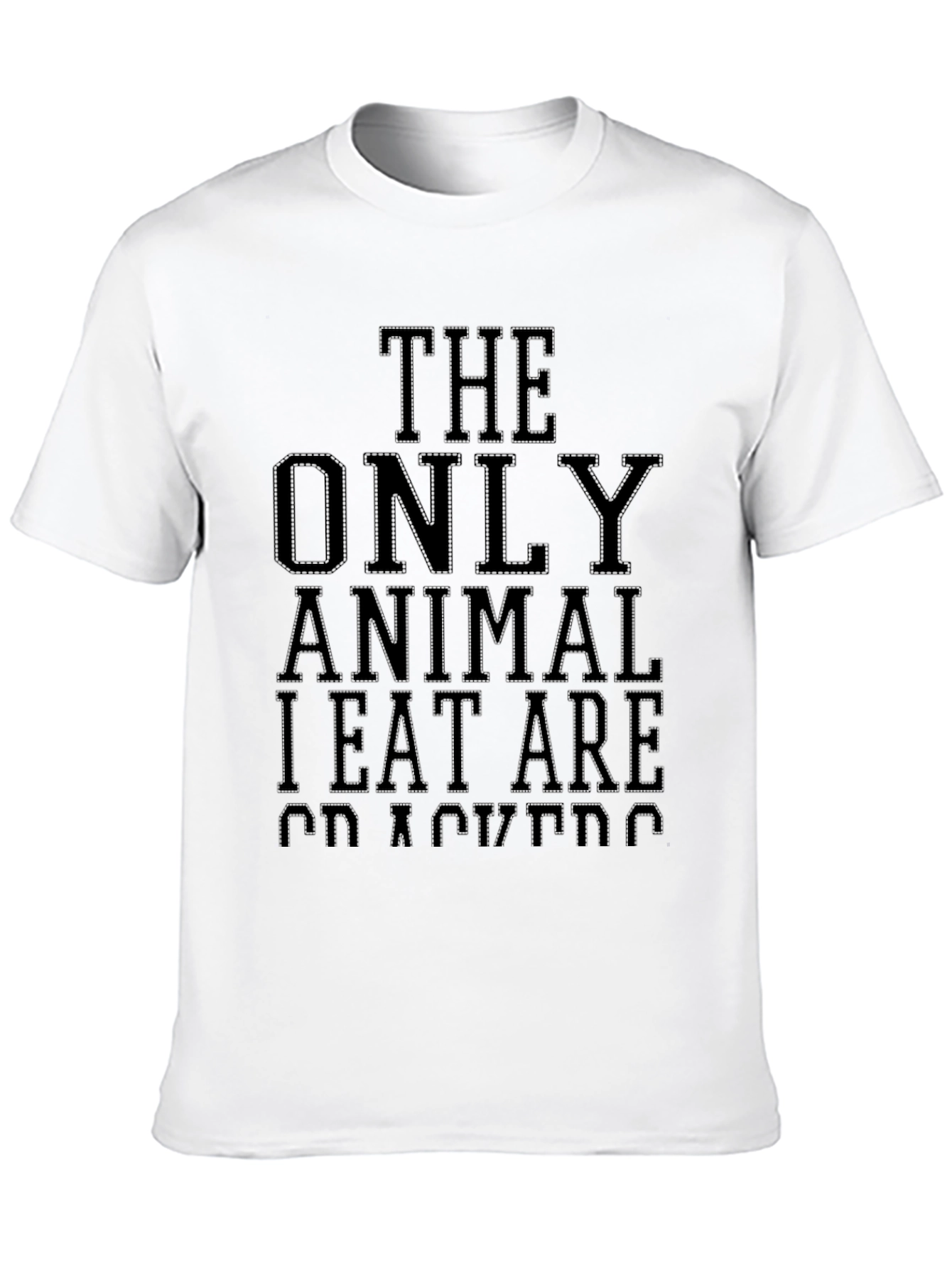 Black Funny Sarcastic Animal Lover T-Shirt view 10