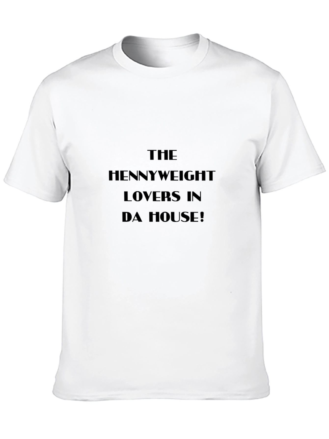 Black Hennyweight Lovers Black T-Shirt view 10