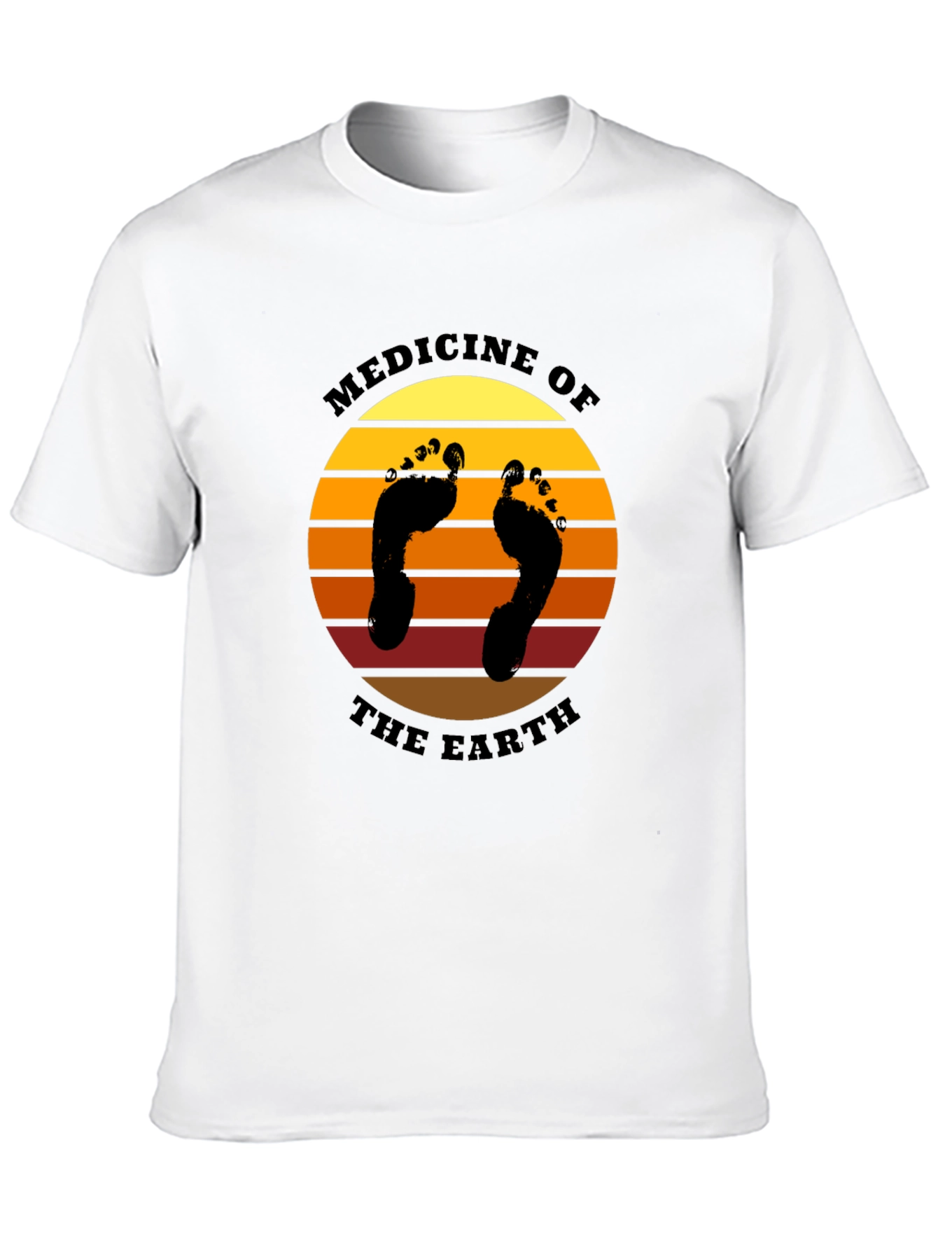 Black Medicine of the Earth Graphic Tee view 10