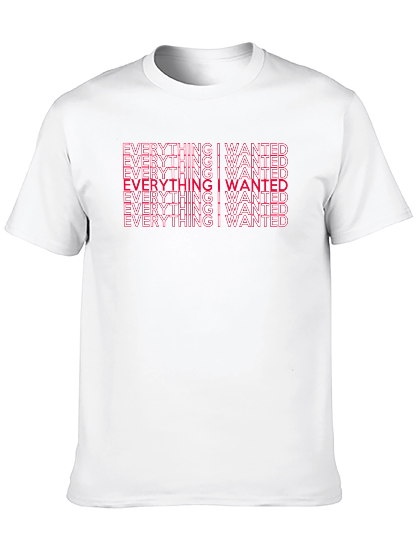 Black Everything I Wanted Graphic Tee view 10