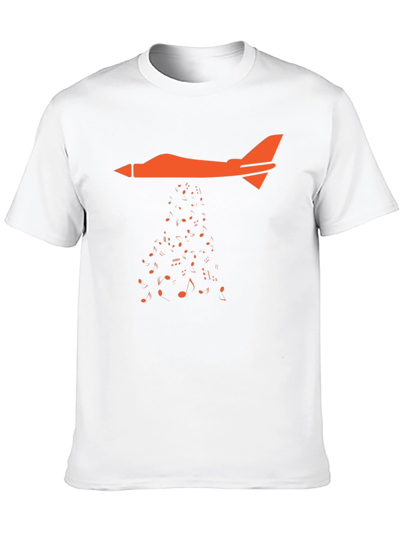 Black Jet Stream Music T-Shirt - Black view 10