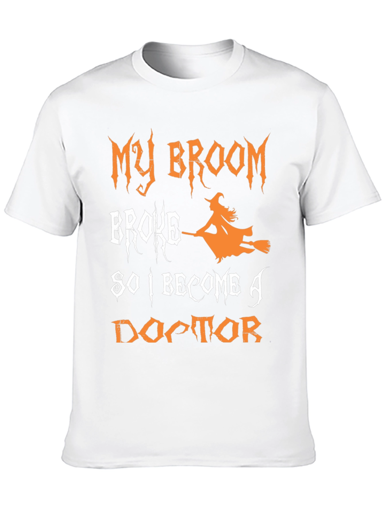 Black Funny Halloween Witch Doctor T-Shirt view 10