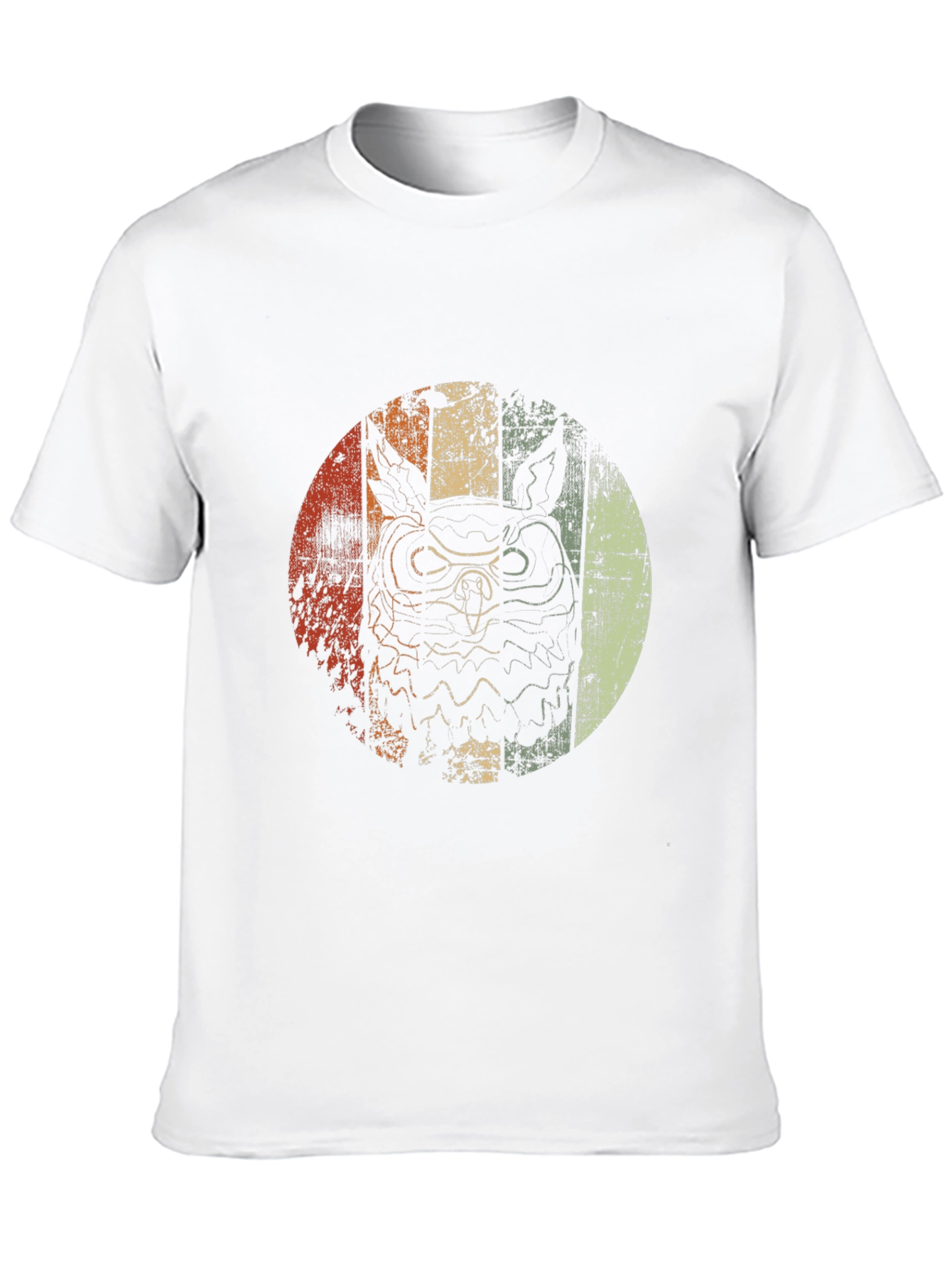 Black Retro Owl Graphic Tee - Vintage Style T-Shirt view 10