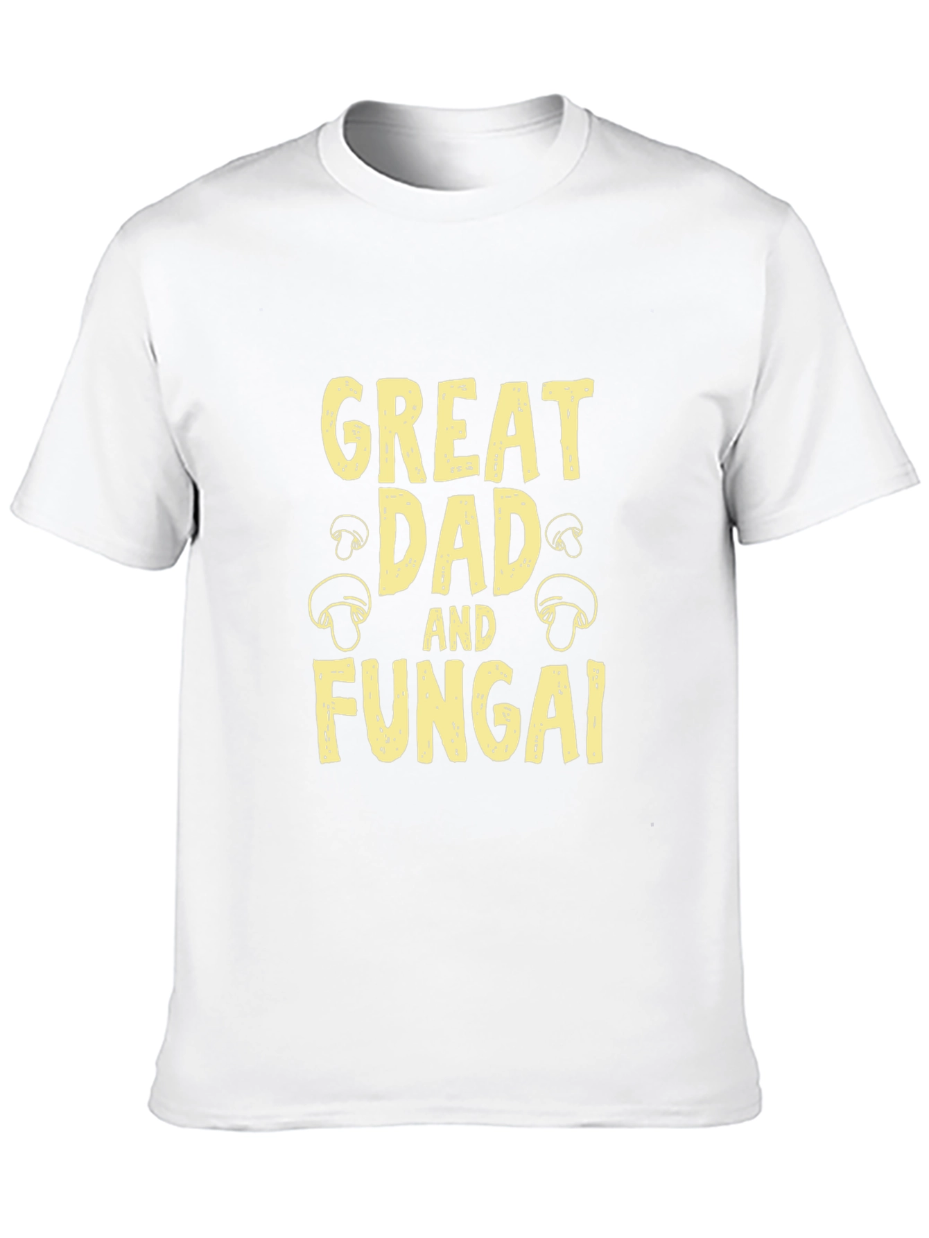 Black Great Dad and Fungai Graphic T-Shirt view 10