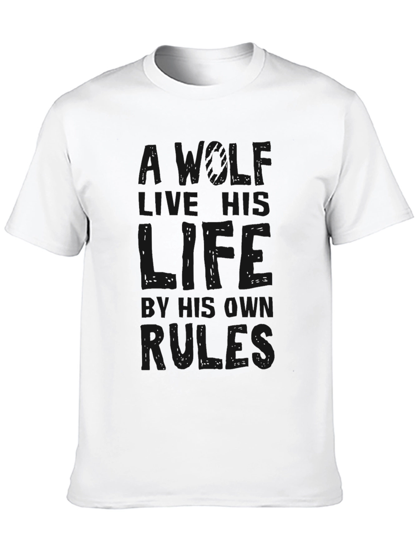 Black Rebel T-Shirt - Live By Your Own Rules view 10