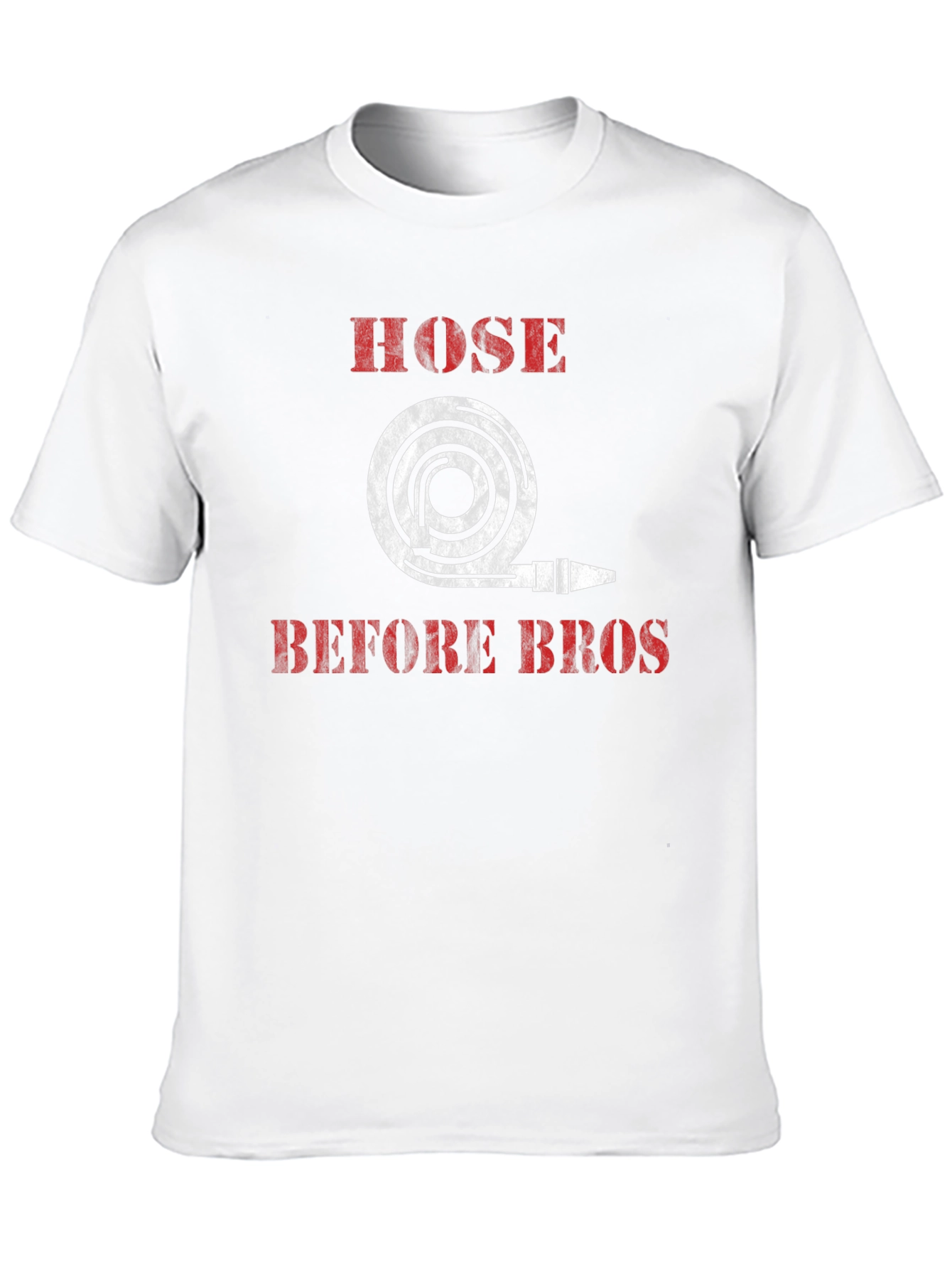 Hose Before Bros T-Shirt - Firefighter Humor - 10