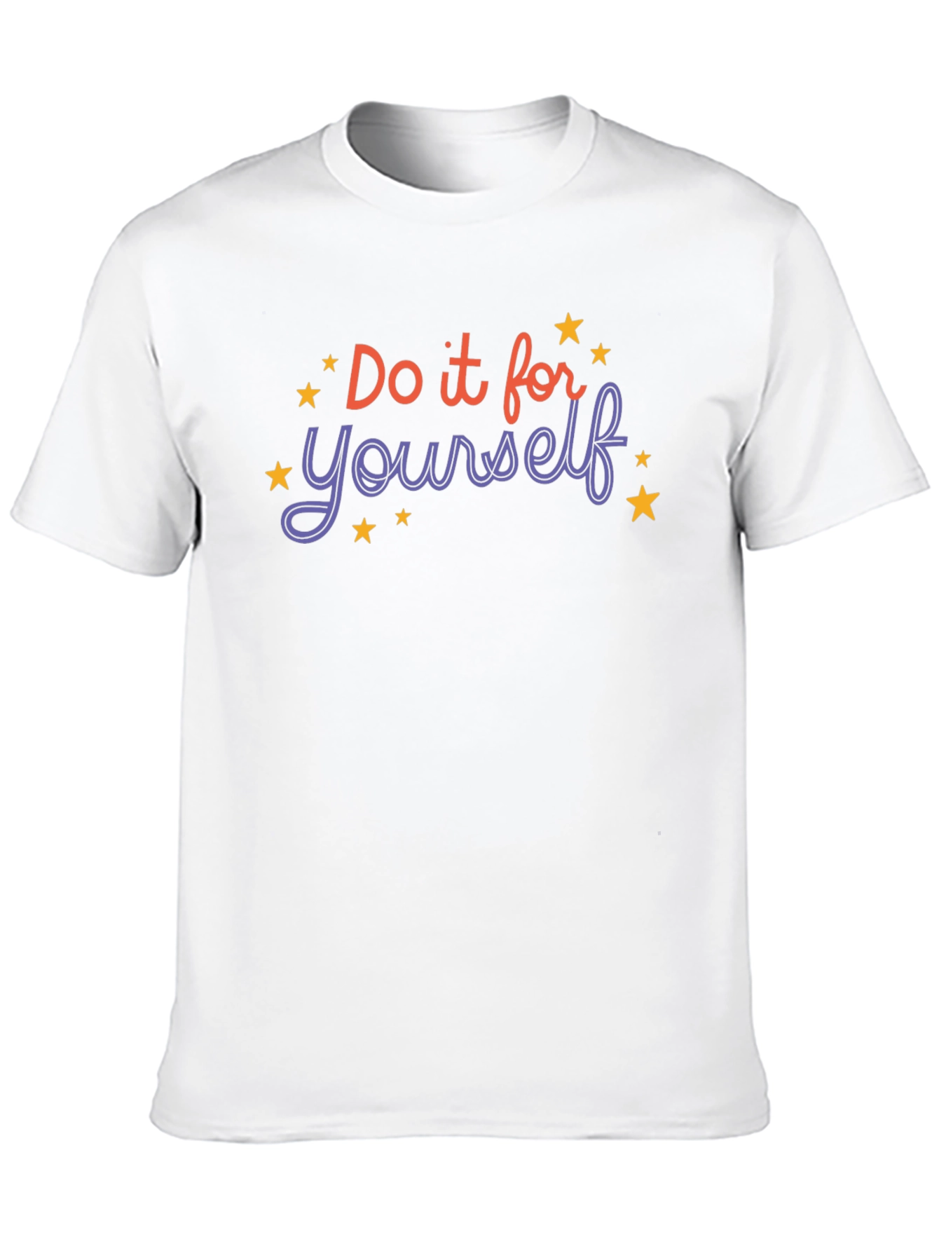 Black Motivational T-Shirt - Do It For Yourself view 10