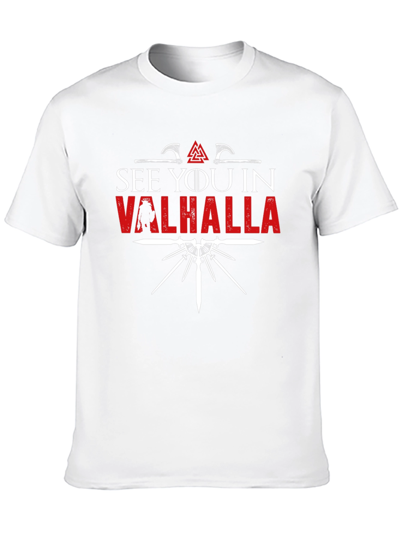 Black See You In Valhalla T-Shirt view 10