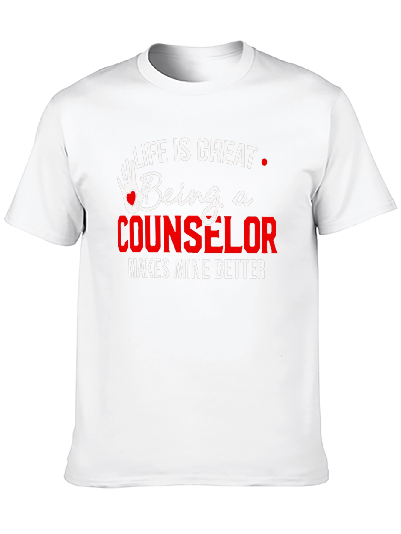Black Life is Great Counselor T-Shirt view 10