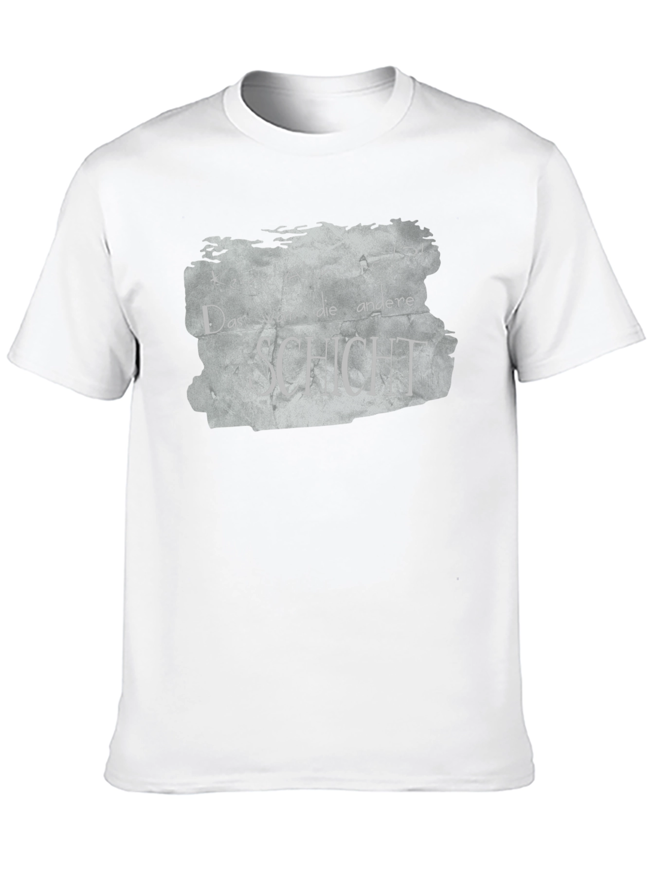 Black Funny German Saying T-Shirt - "Keine Ahnung!?!" view 10