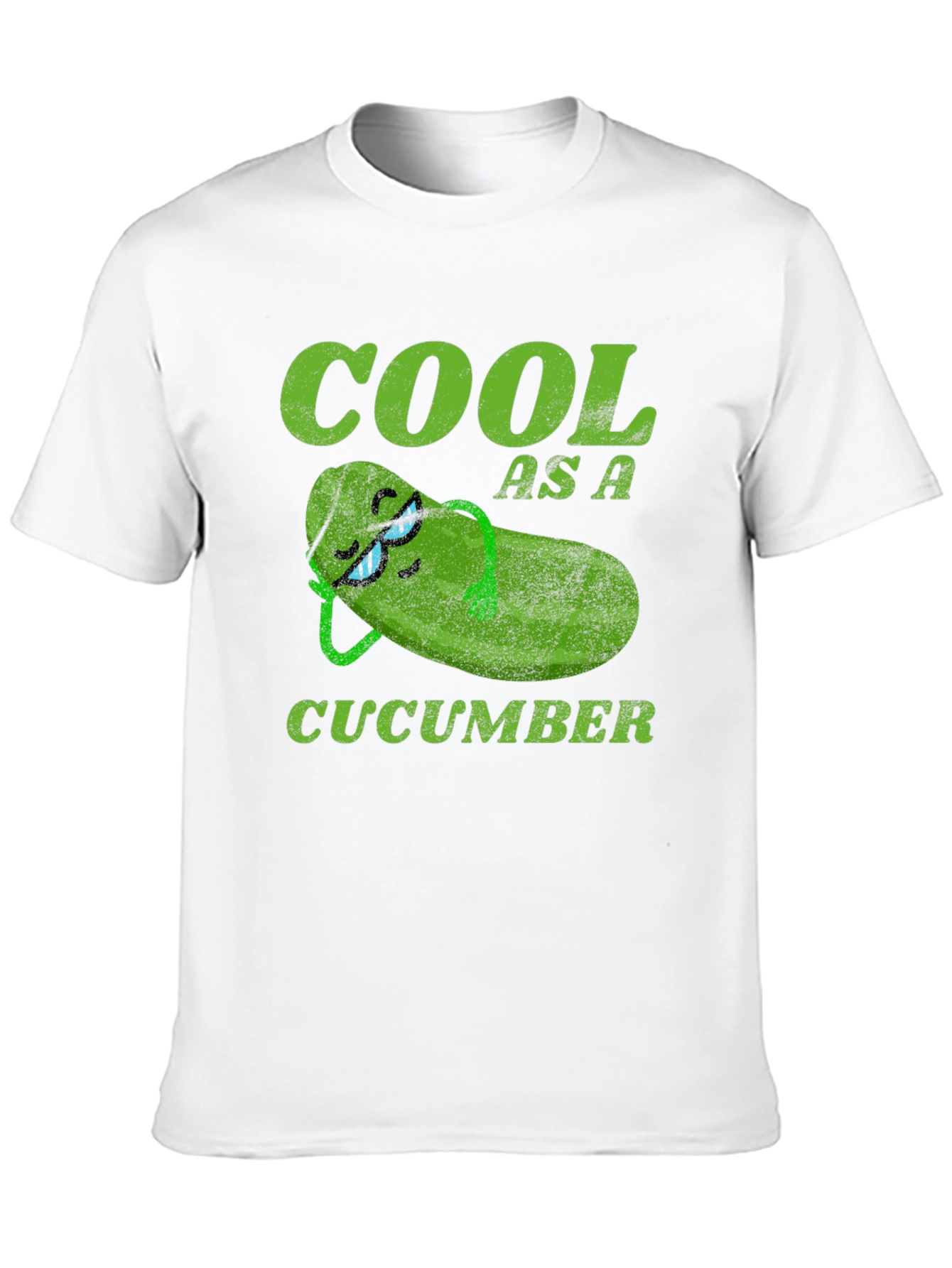 Black Cool As A Cucumber Graphic T-Shirt view 10