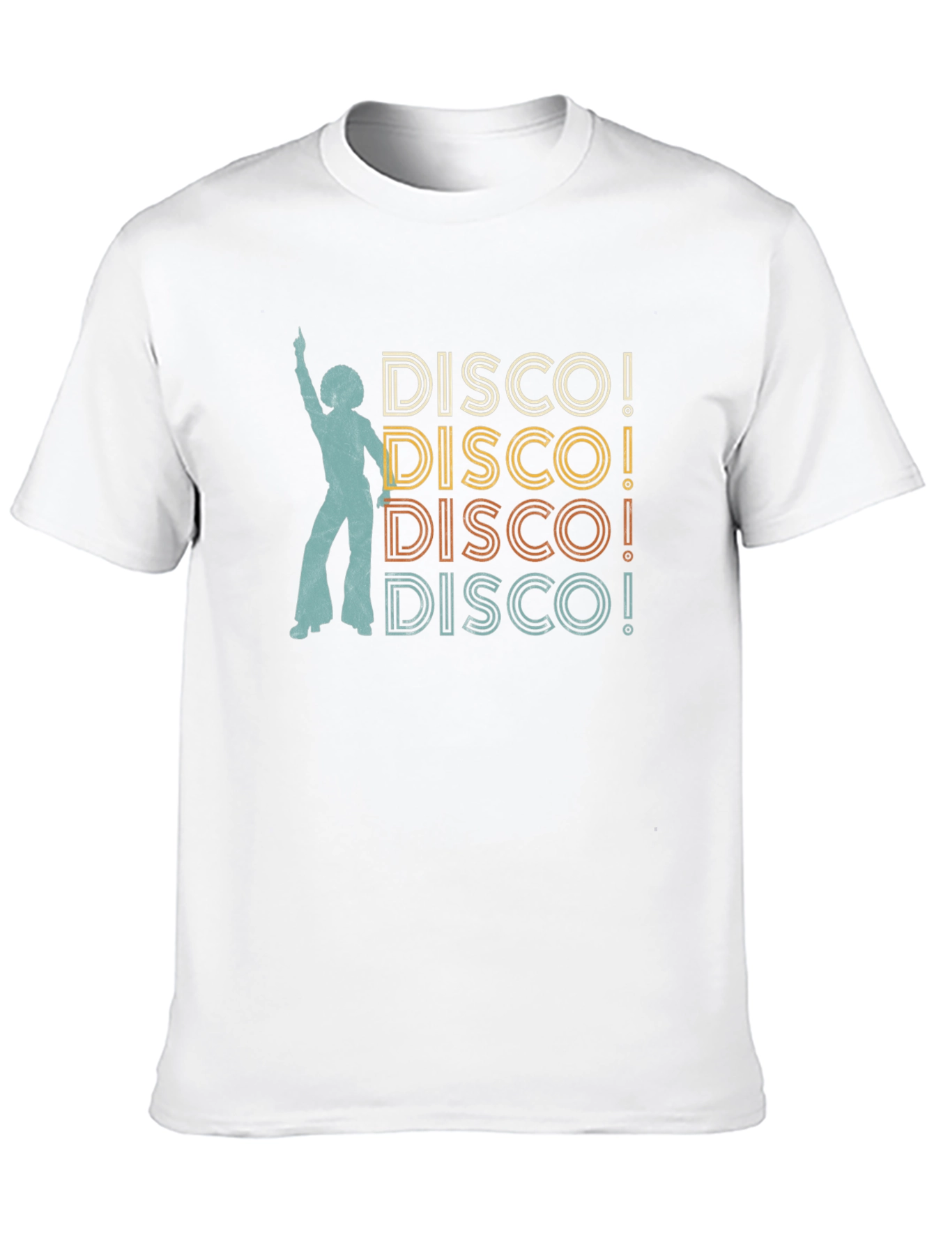 Black Retro Disco T-Shirt view 10