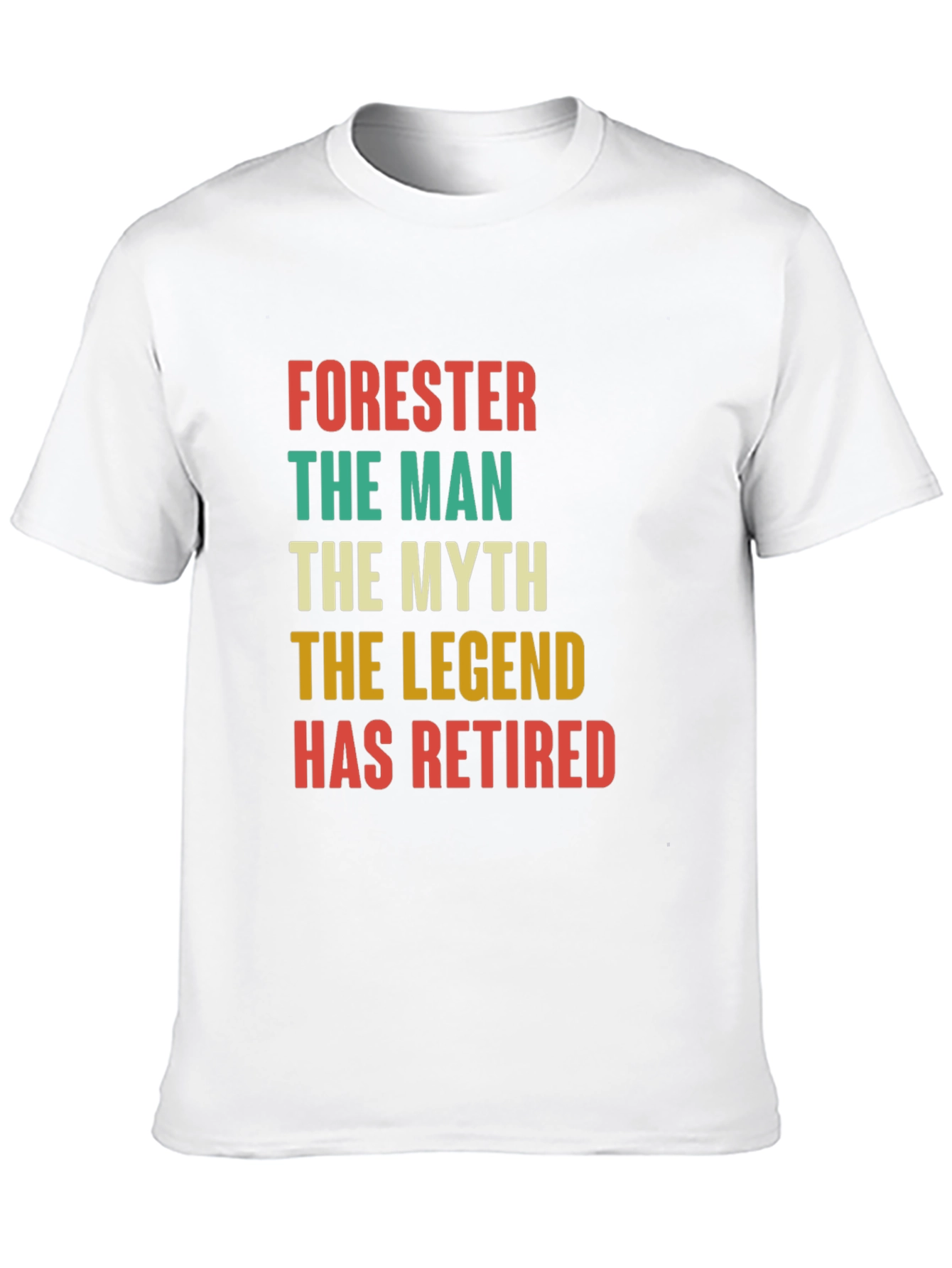 Black Forester Retirement T-Shirt: The Man, The Myth, The Legend view 10