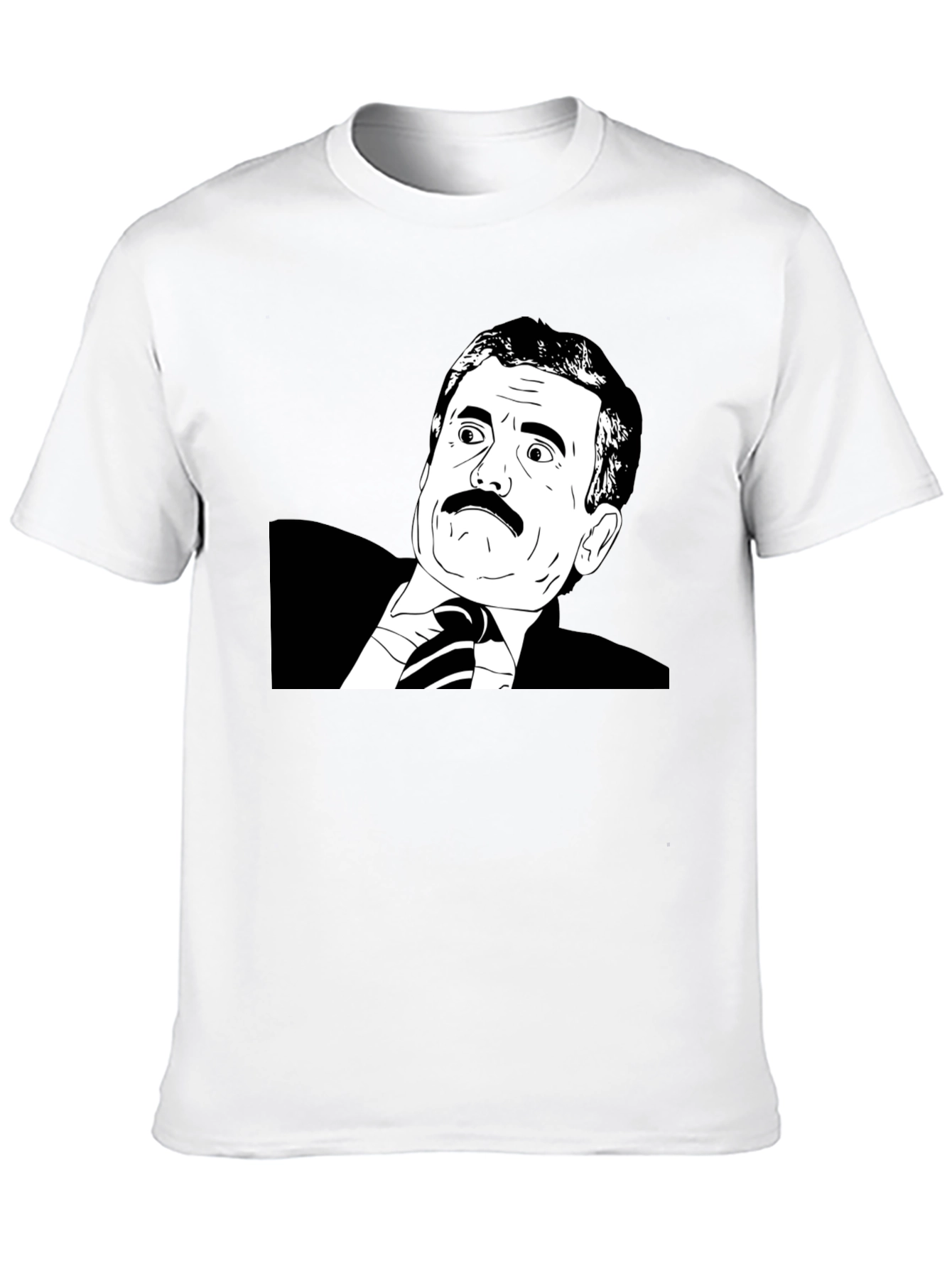 Black Distracted Meme Black Graphic Tee view 10