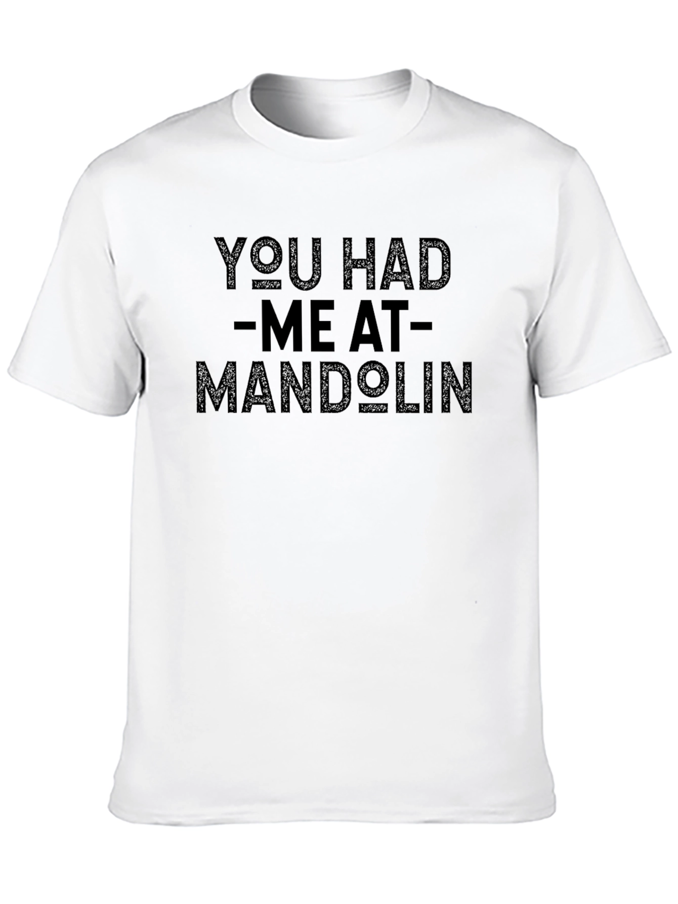 Black You Had Me At Mandolin Graphic Tee view 10