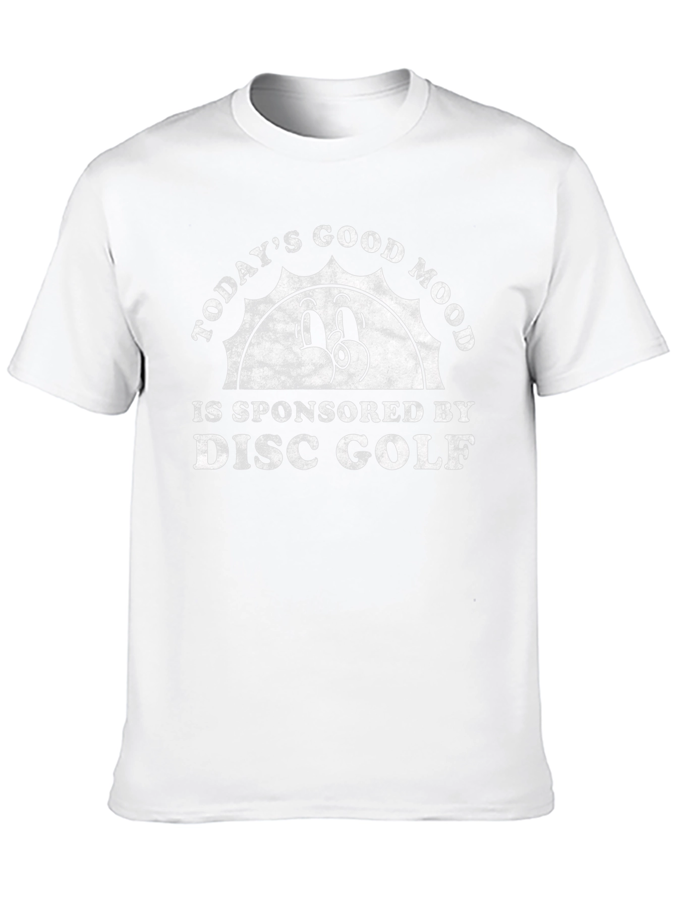Black Funny Disc Golf Sponsored Graphic T-Shirt view 10