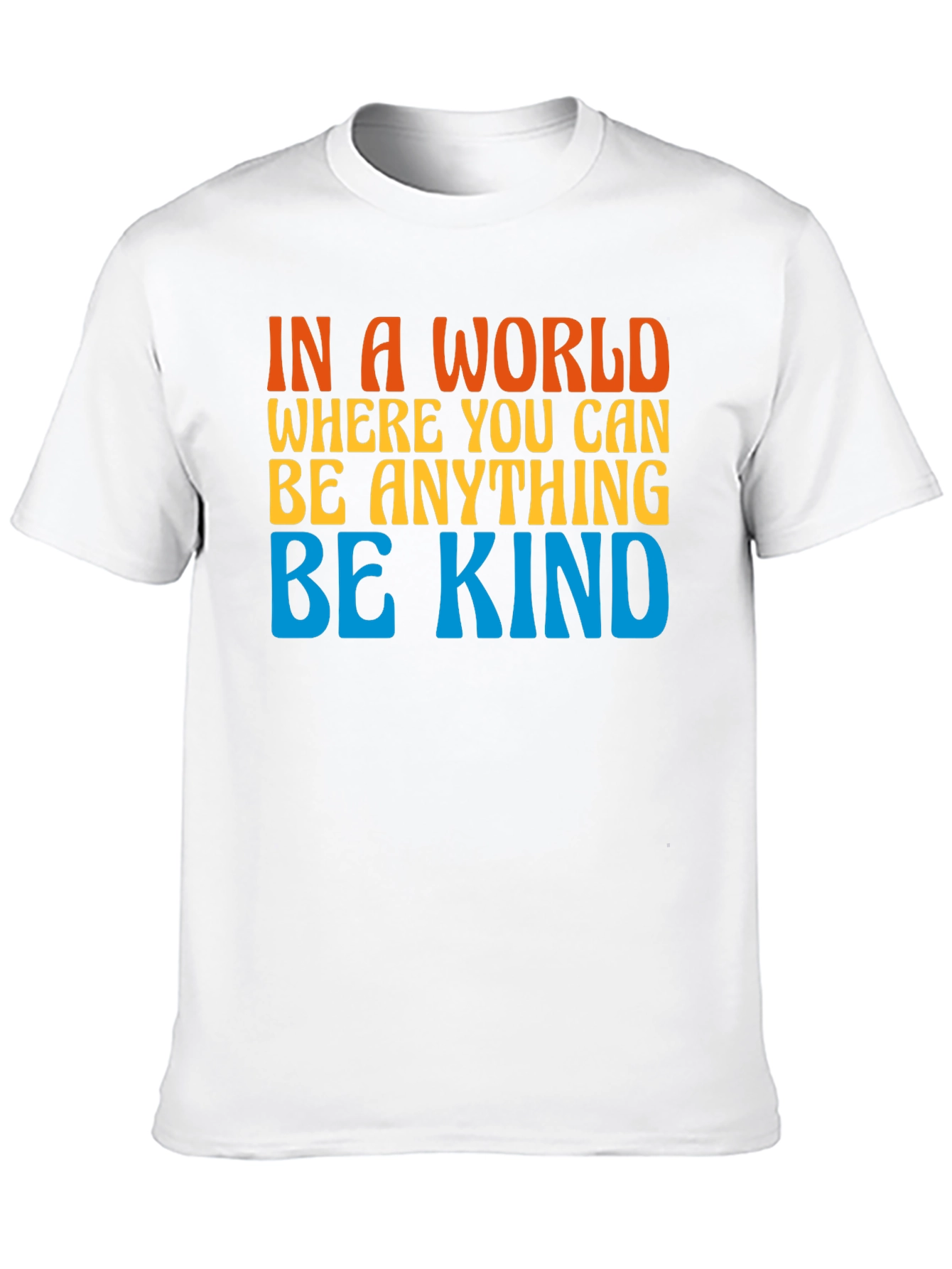 Black Be Kind Graphic T-Shirt - Soft Cotton Blend view 10