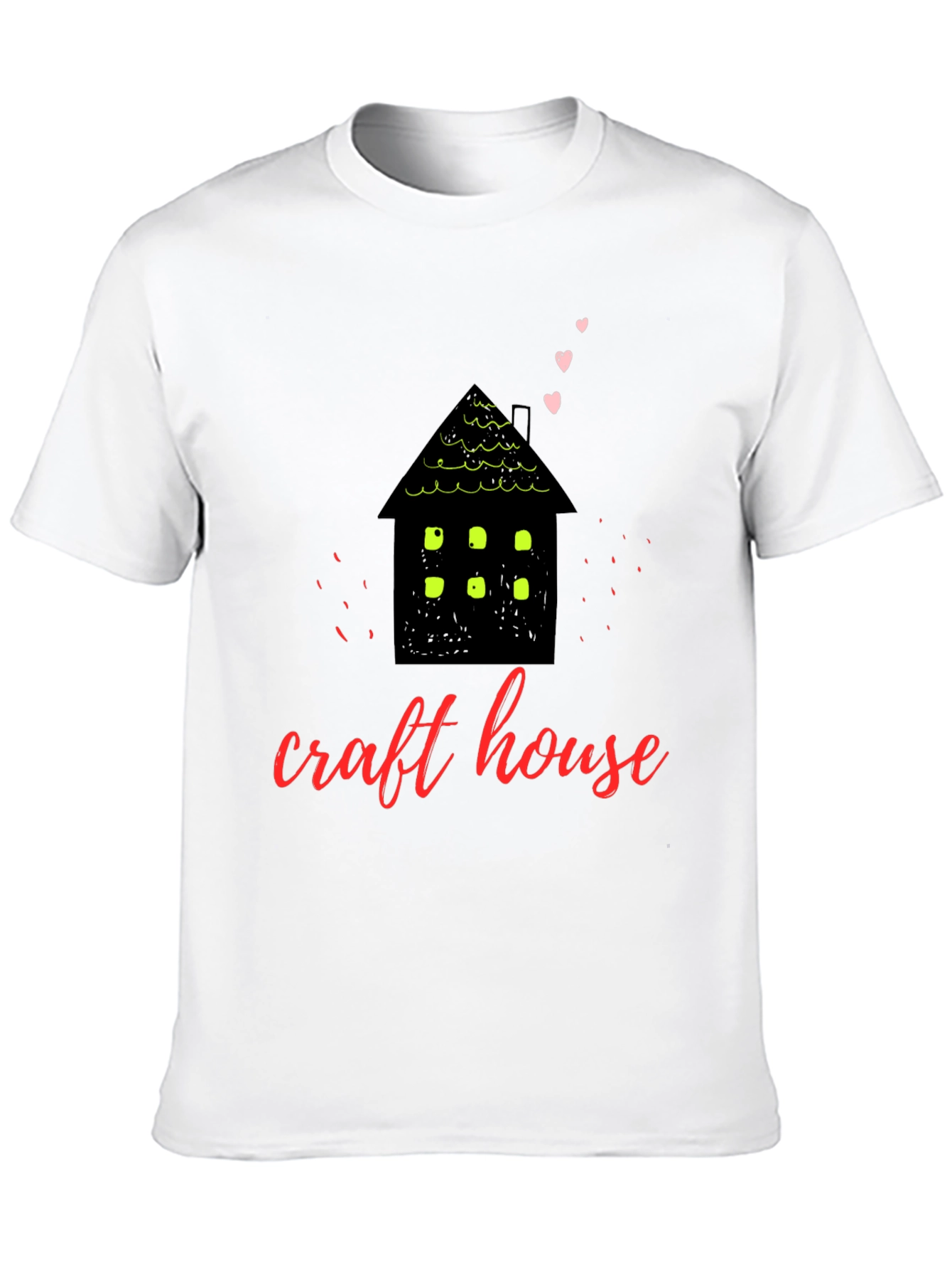 Black Craft House Graphic Tee - Cozy & Creative view 10