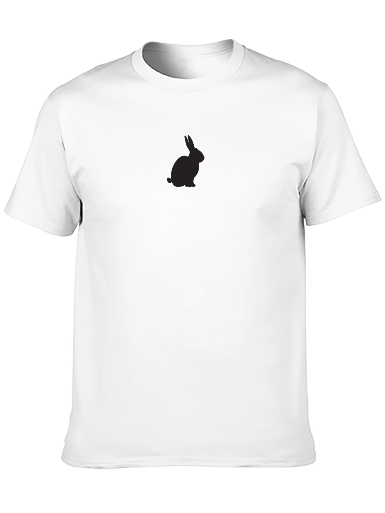 Black Black Rabbit Graphic Tee - Soft Cotton Blend view 10
