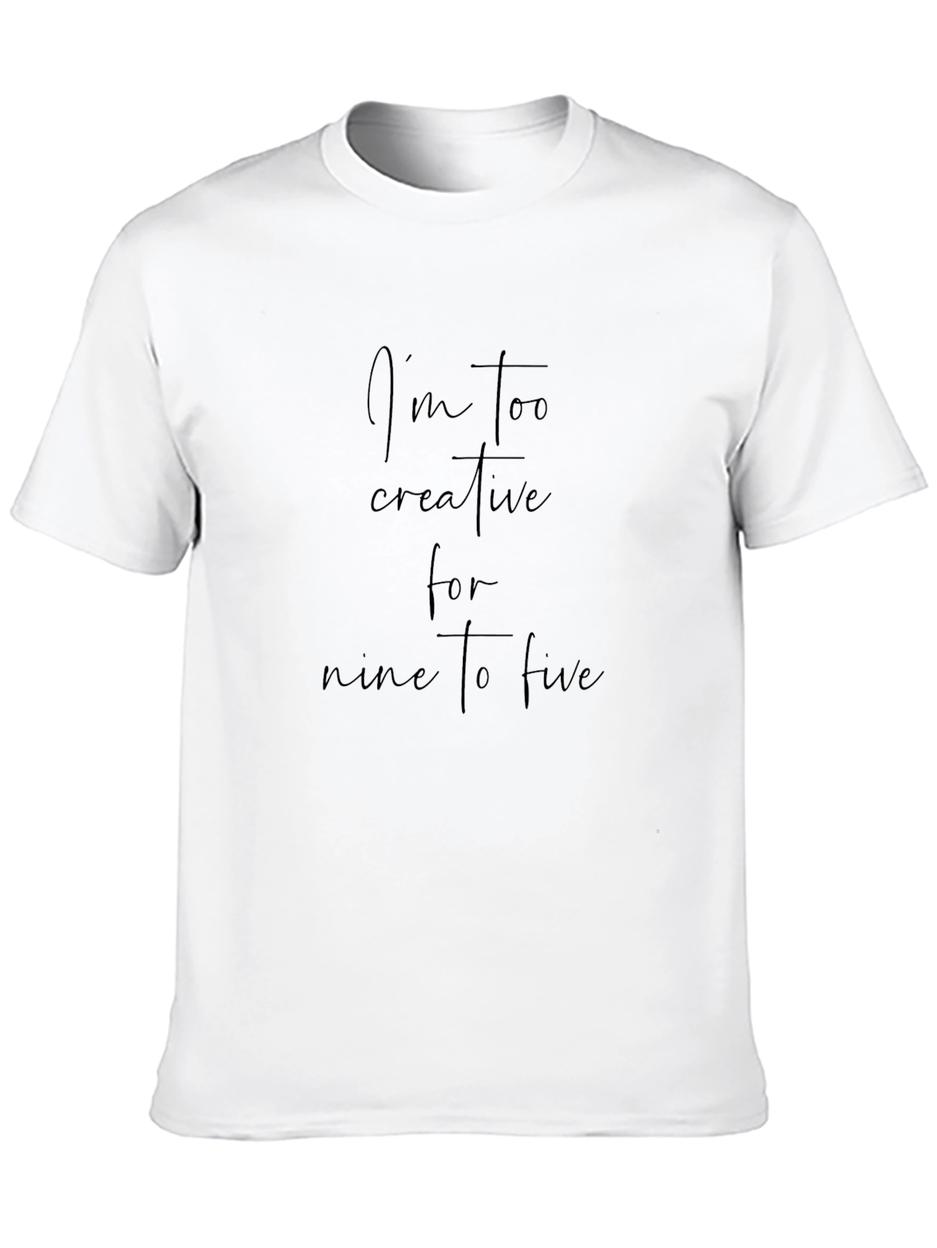 Creative Spirit Black Graphic Tee - 10