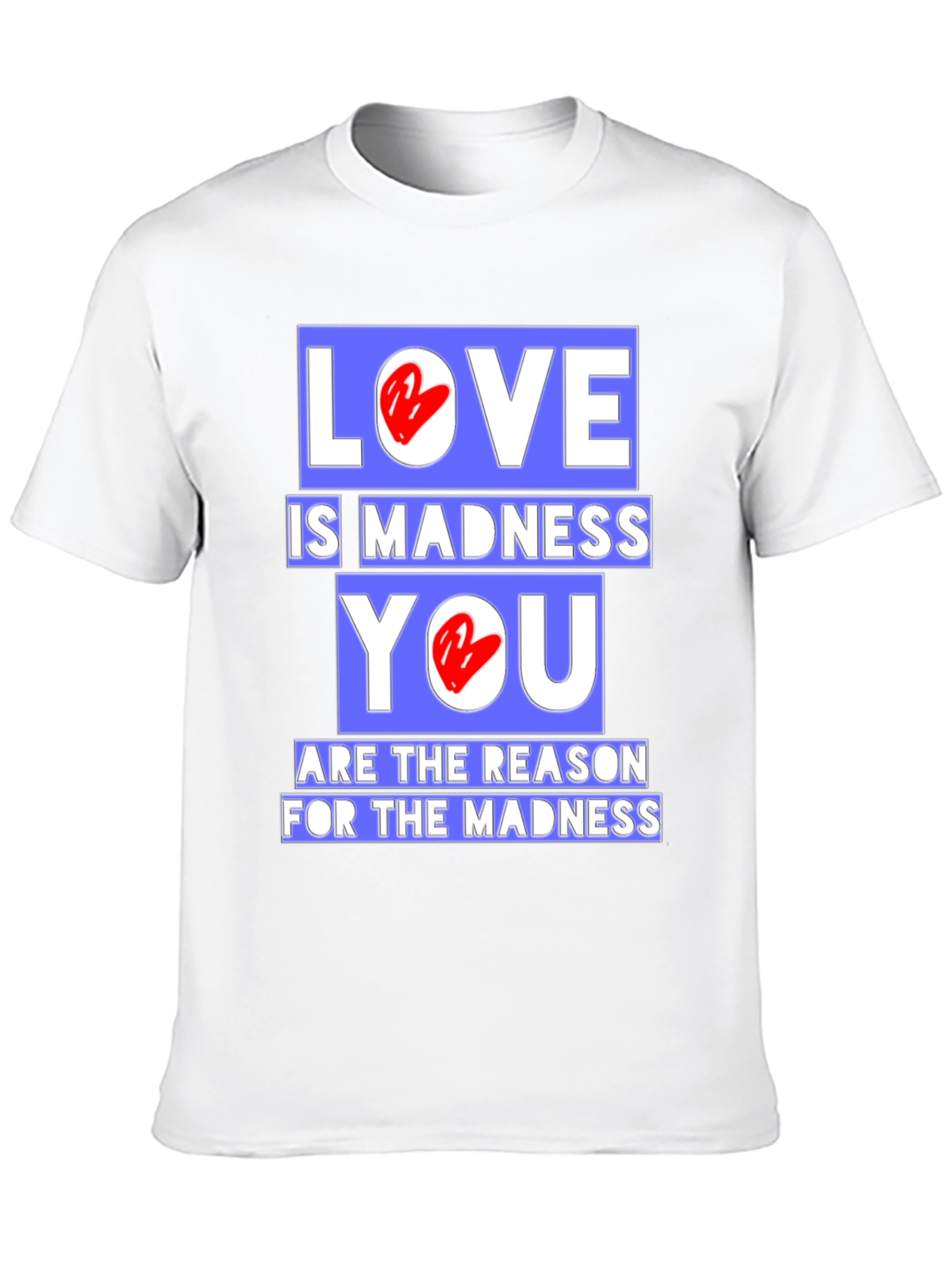 Black Love is Madness Graphic T-Shirt view 10
