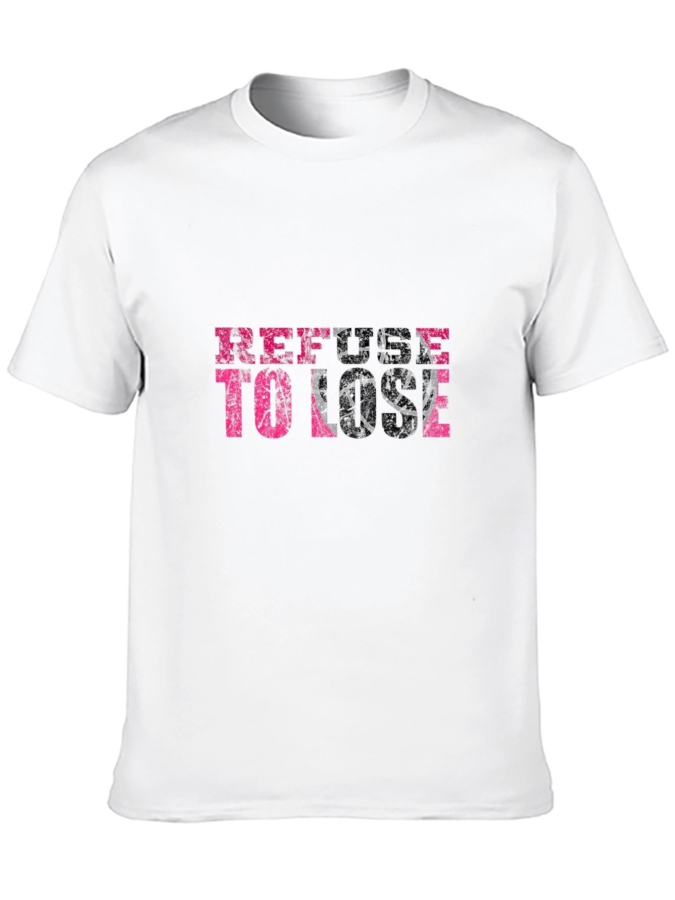 Black Refuse To Lose Graphic Tee - Black T-Shirt view 10